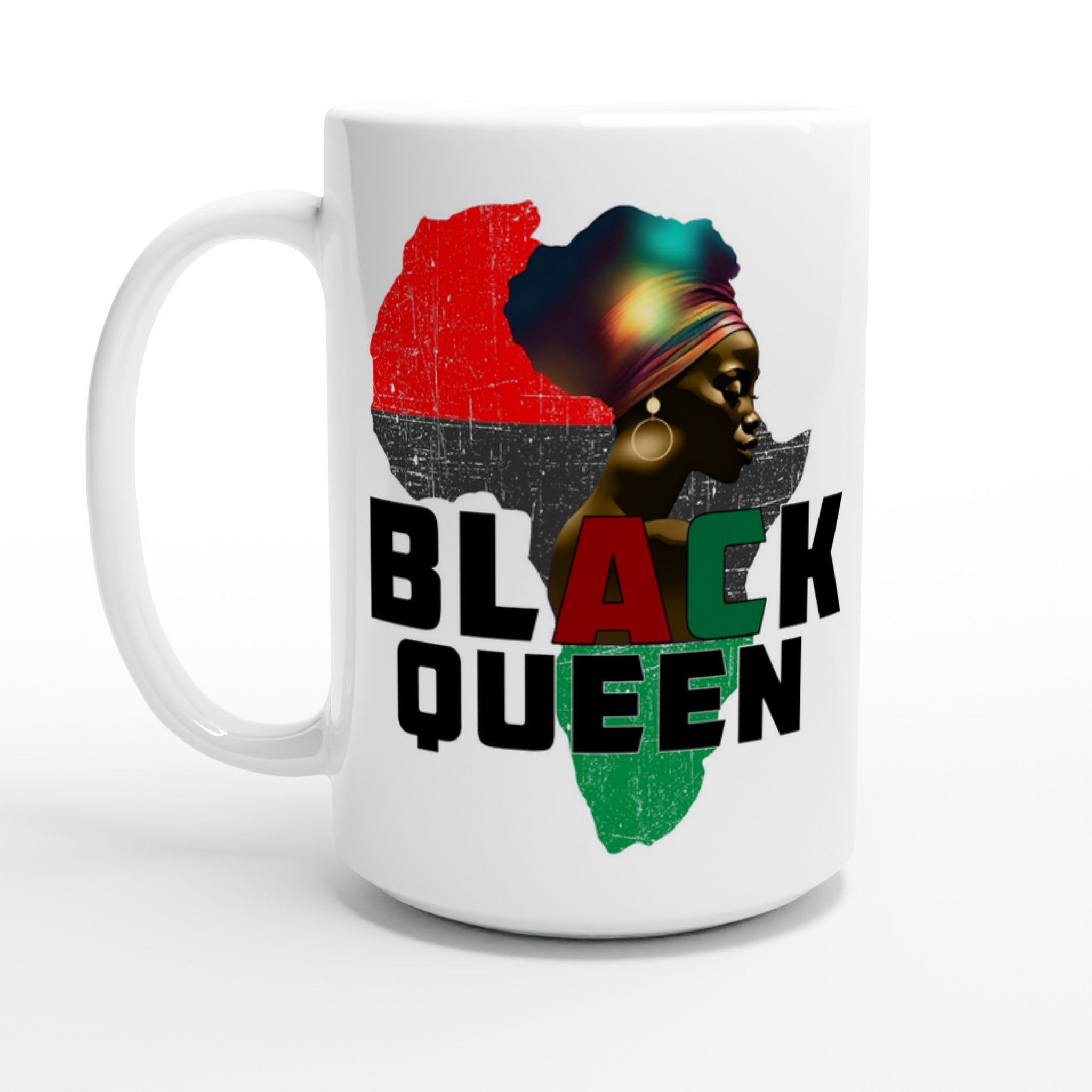 Black Queen 15oz Mugs - iCandy gFX Studios