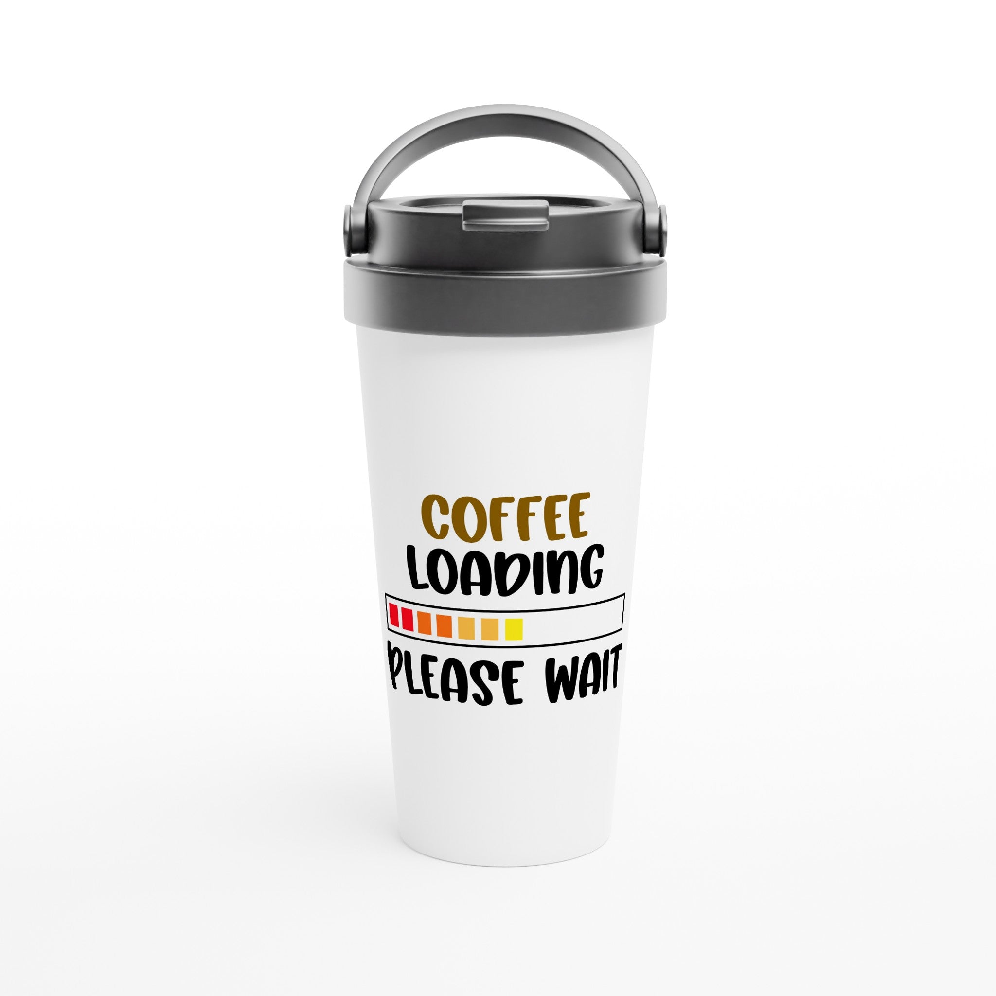 Coffee Loading 15oz Travel Mug - iCandy gFX Studios