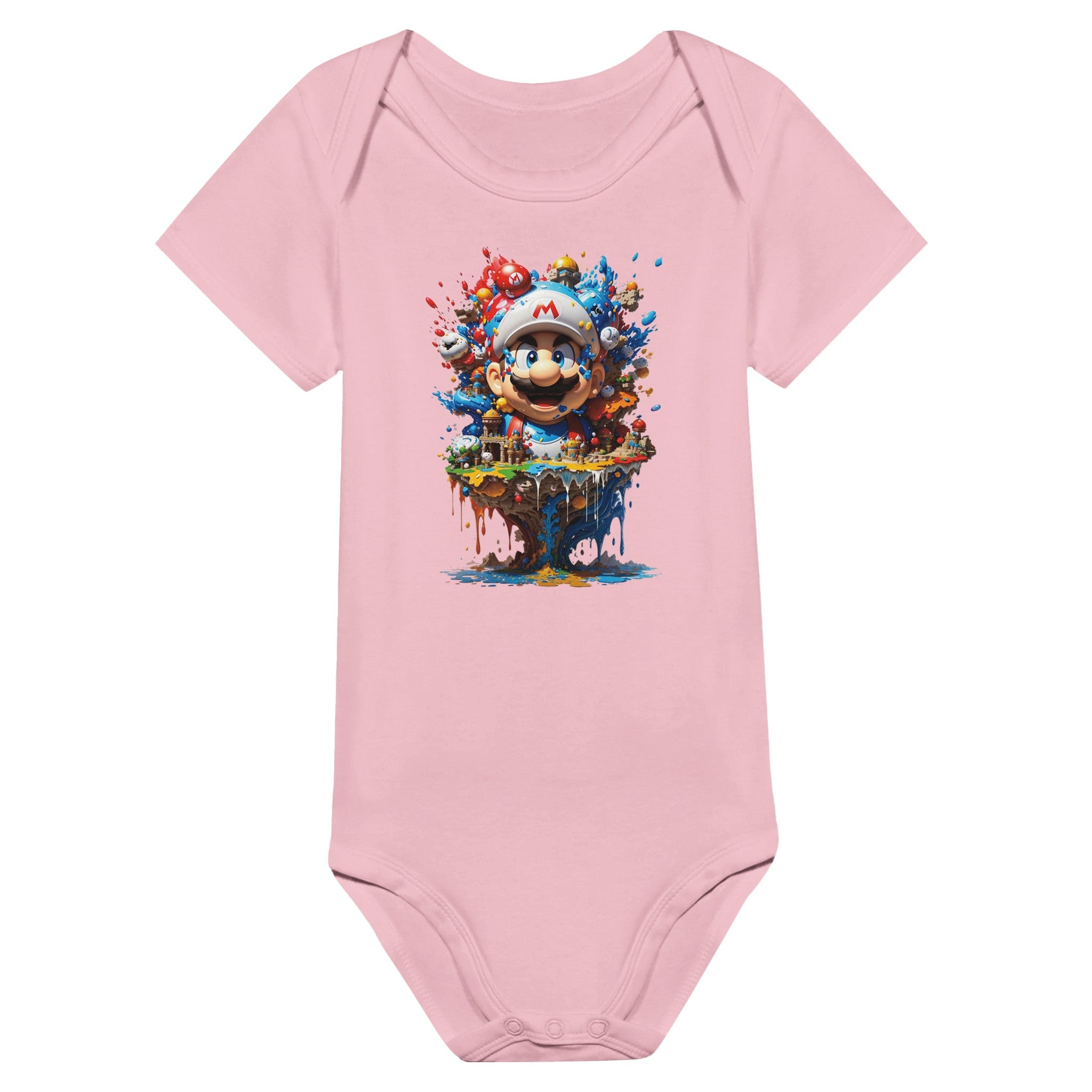 Mario World Baby One-piece - iCandy gFX Studios