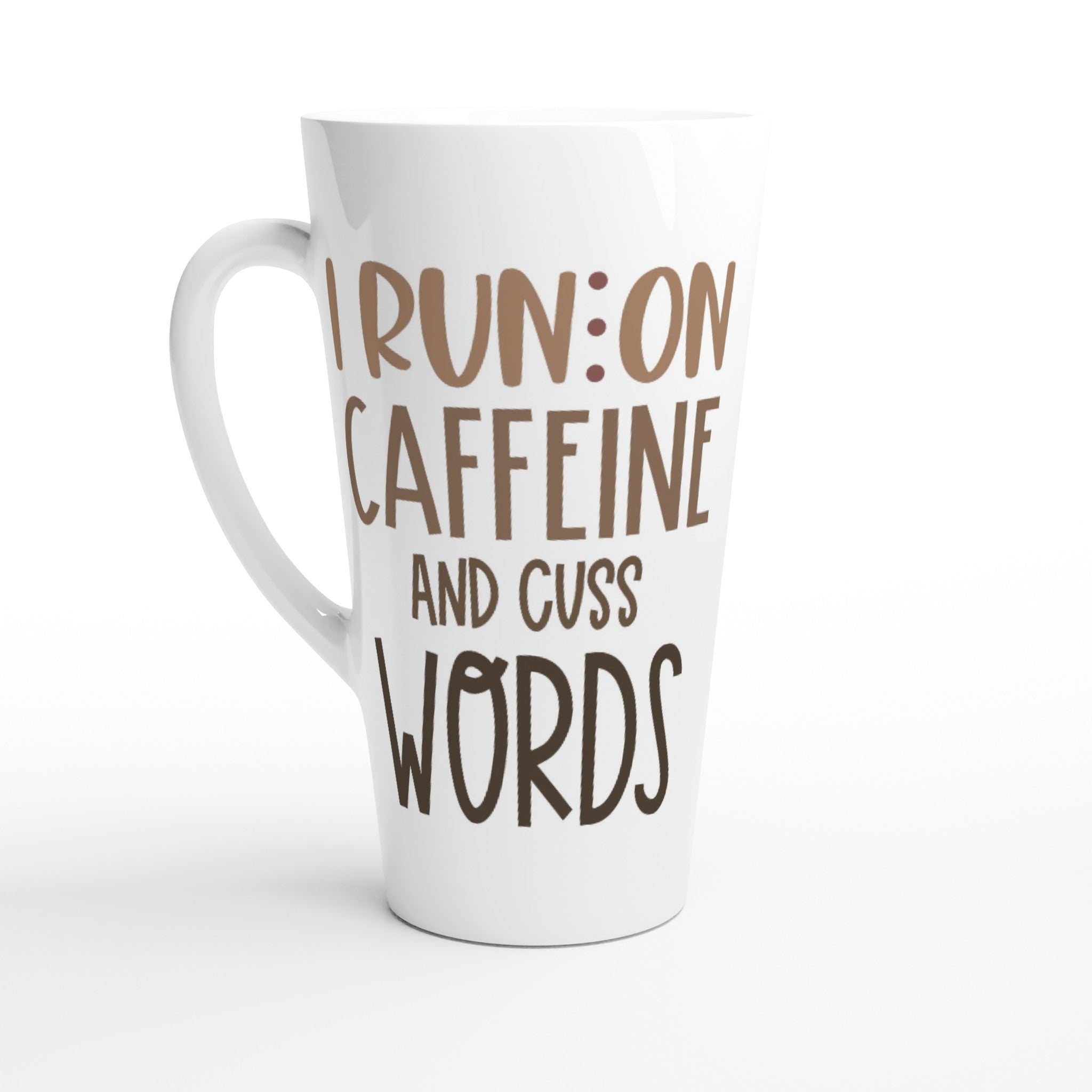 I run on caffeine 17oz Mug - iCandy gFX Studios