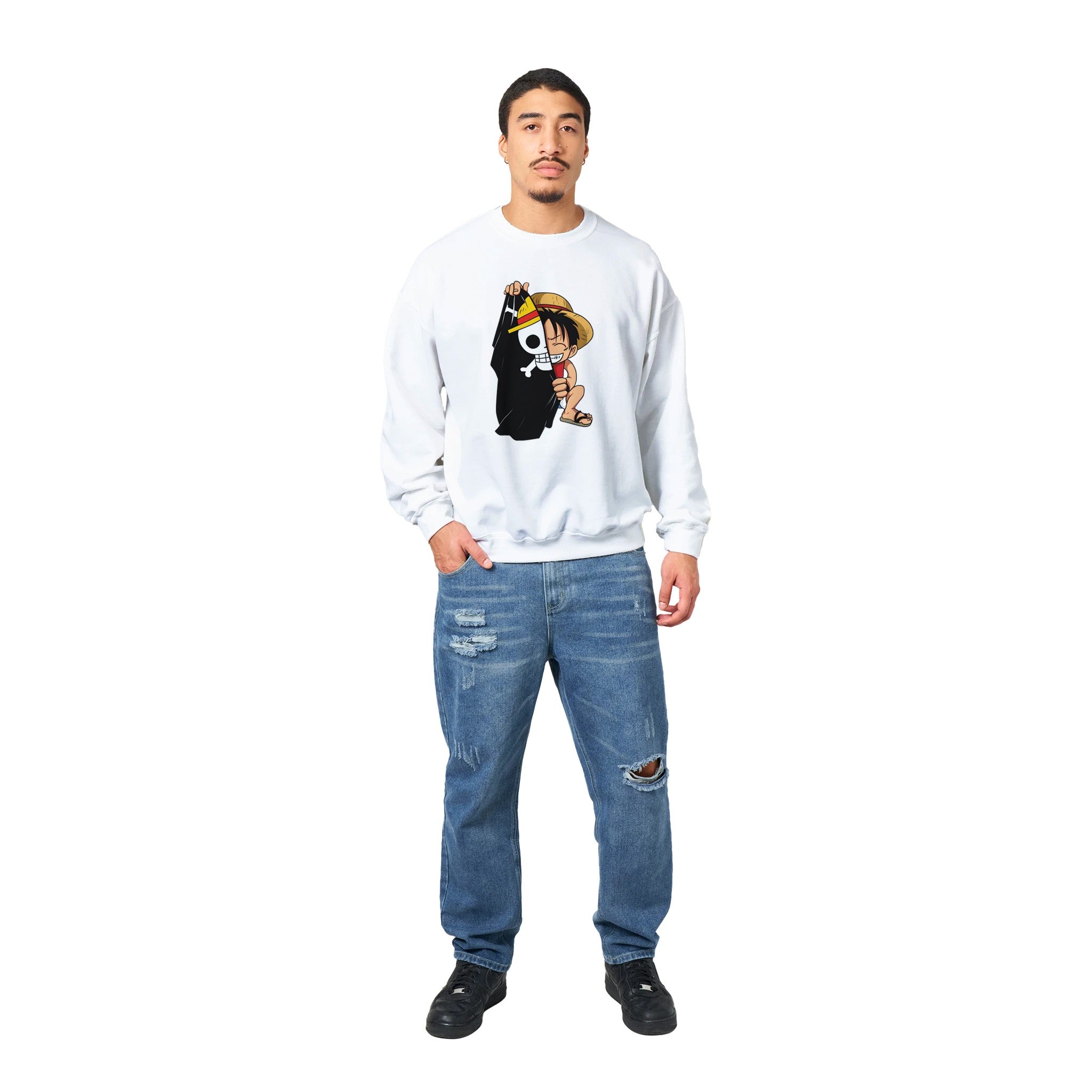 One piece Monkey Crewneck Sweater - iCandy gFX Studios