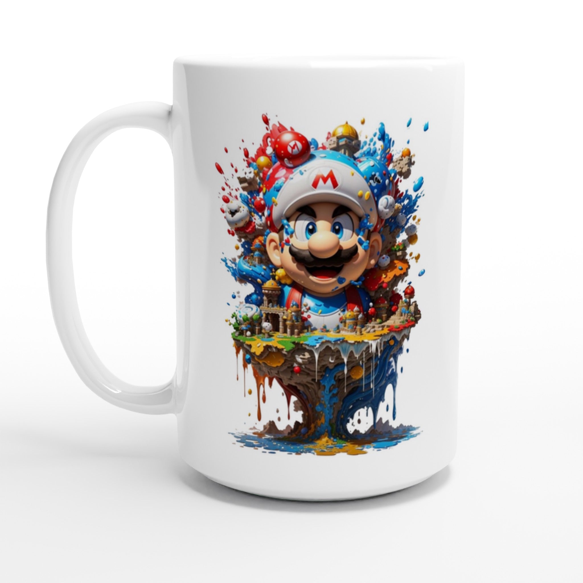 Mario World 15oz Mug - iCandy gFX Studios Inc.