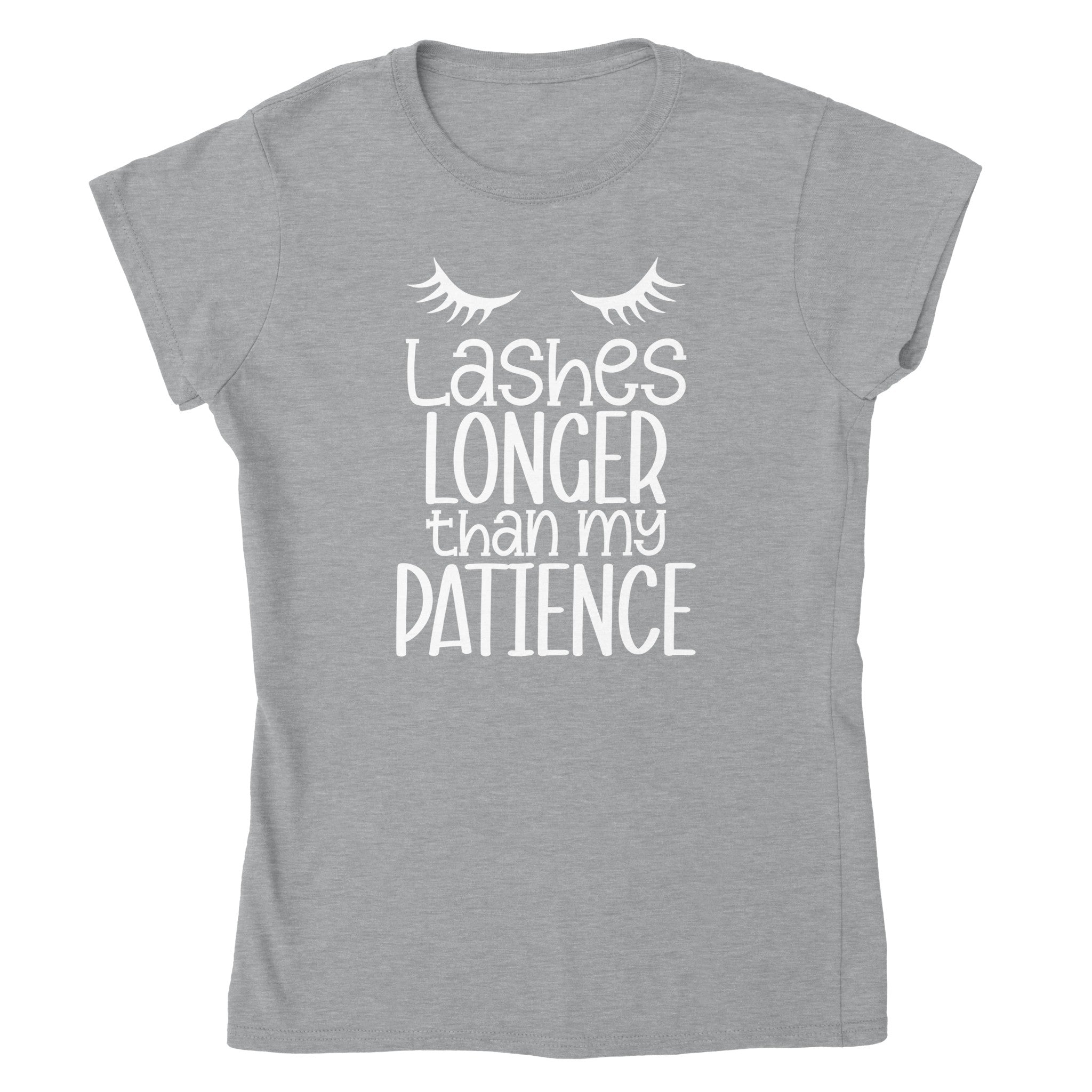 Lashes longer than my patience Women Crewneck - iCandy gFX Studios