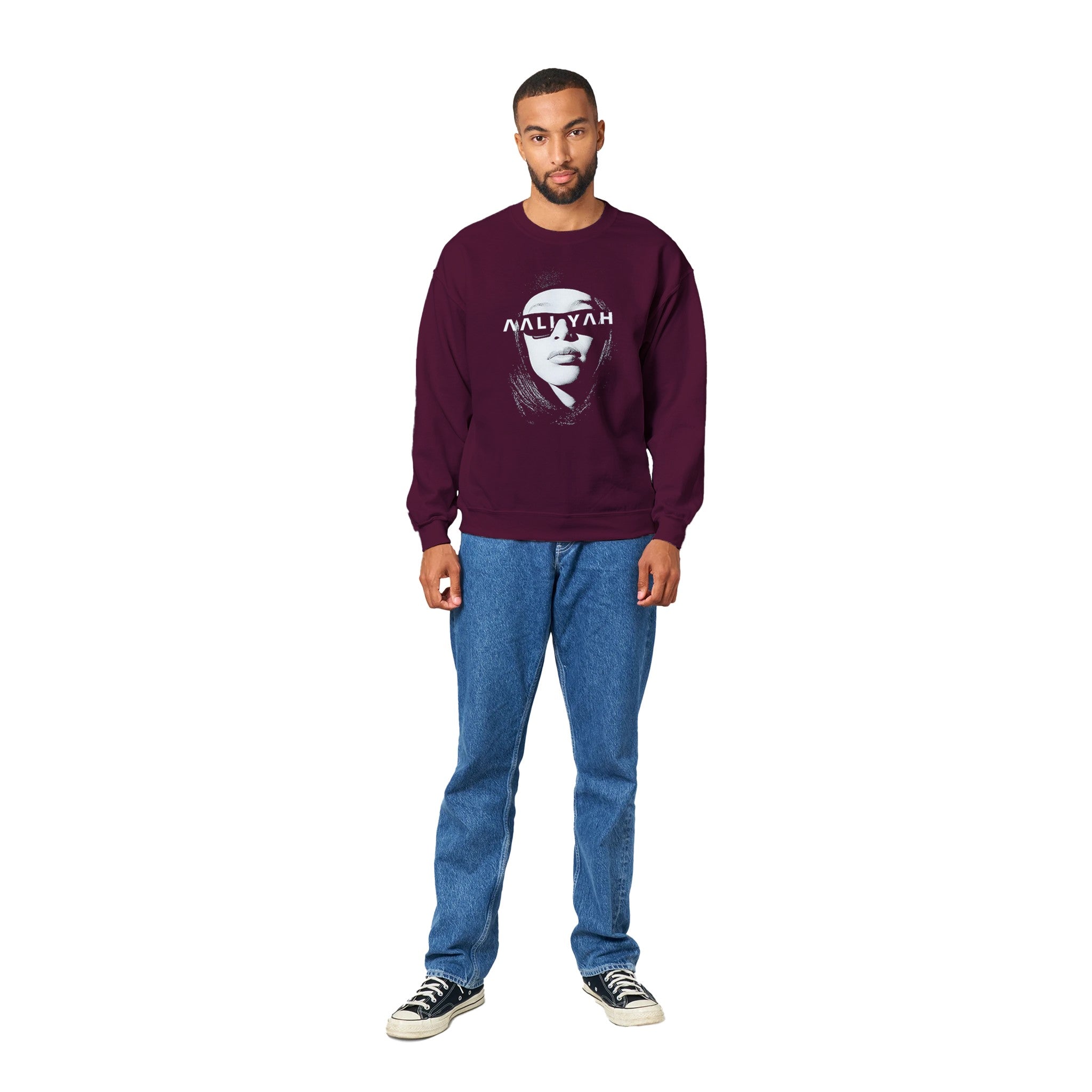 Silhouette Aaliyah Crewneck Sweater - iCandy gFX Studios