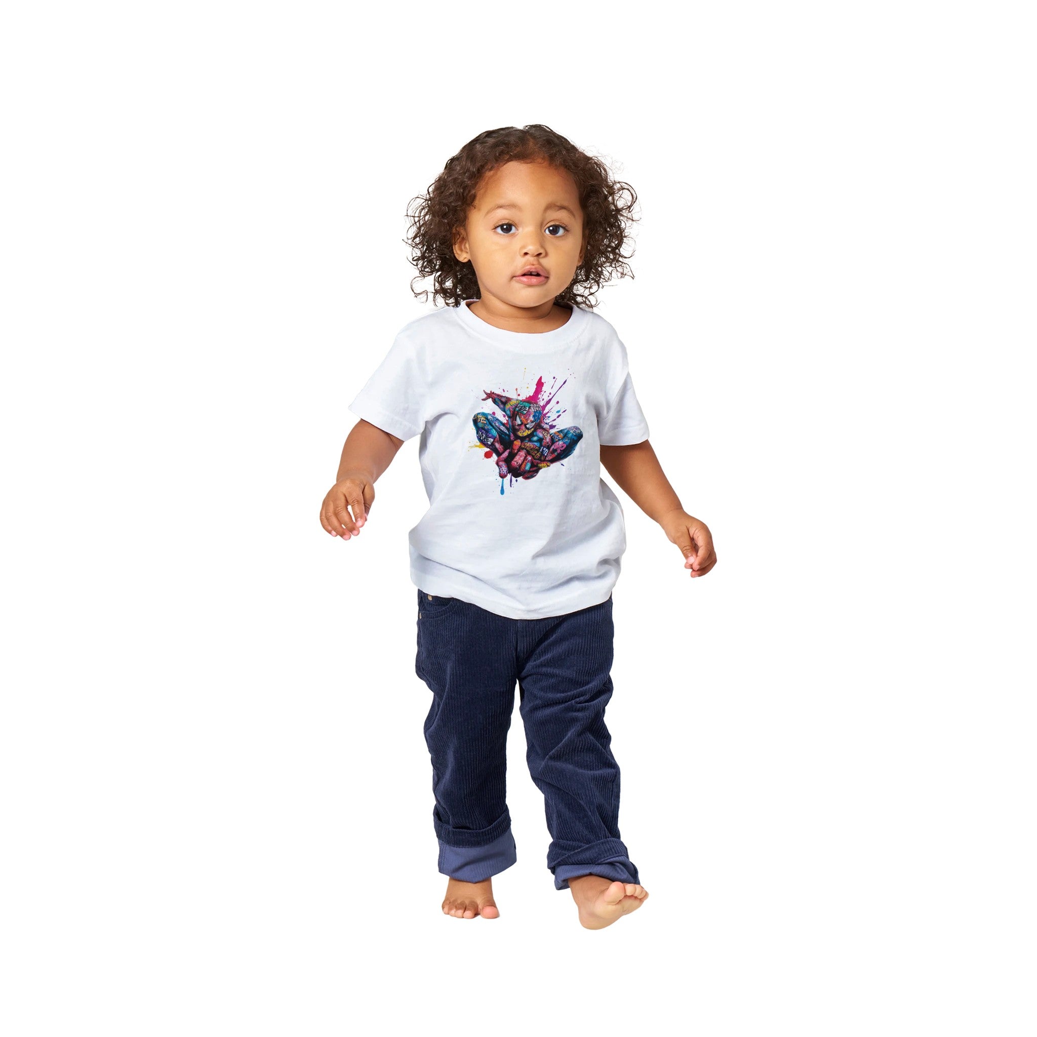 Spider man graffiti Baby Tee - iCandy gFX Studios