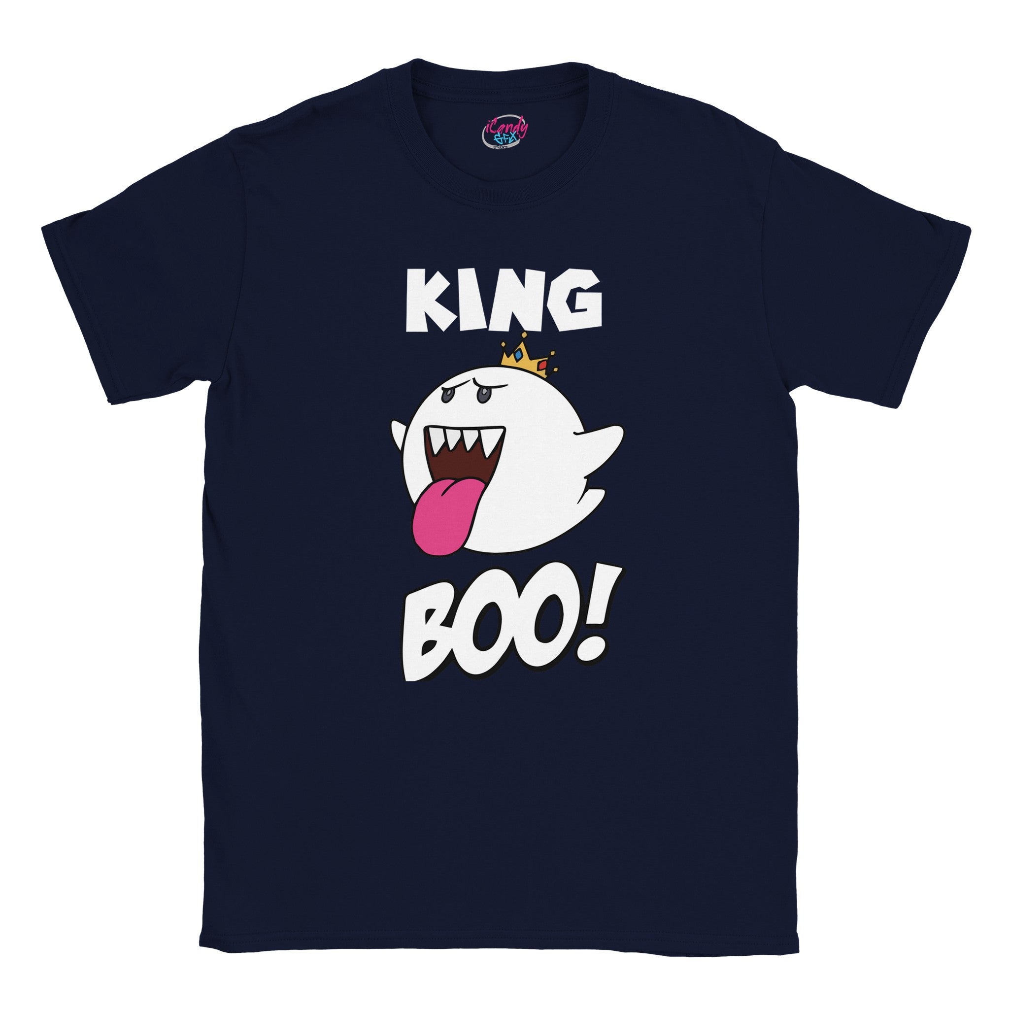King Boo T-shirt - iCandy gFX Studios