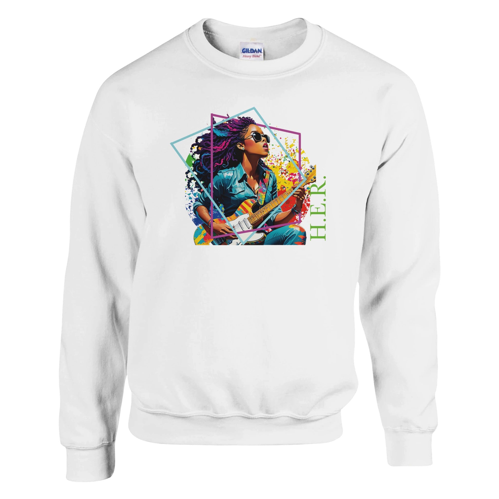 H.E.R. Crewneck Sweatshirt - iCandy gFX Studios Inc.