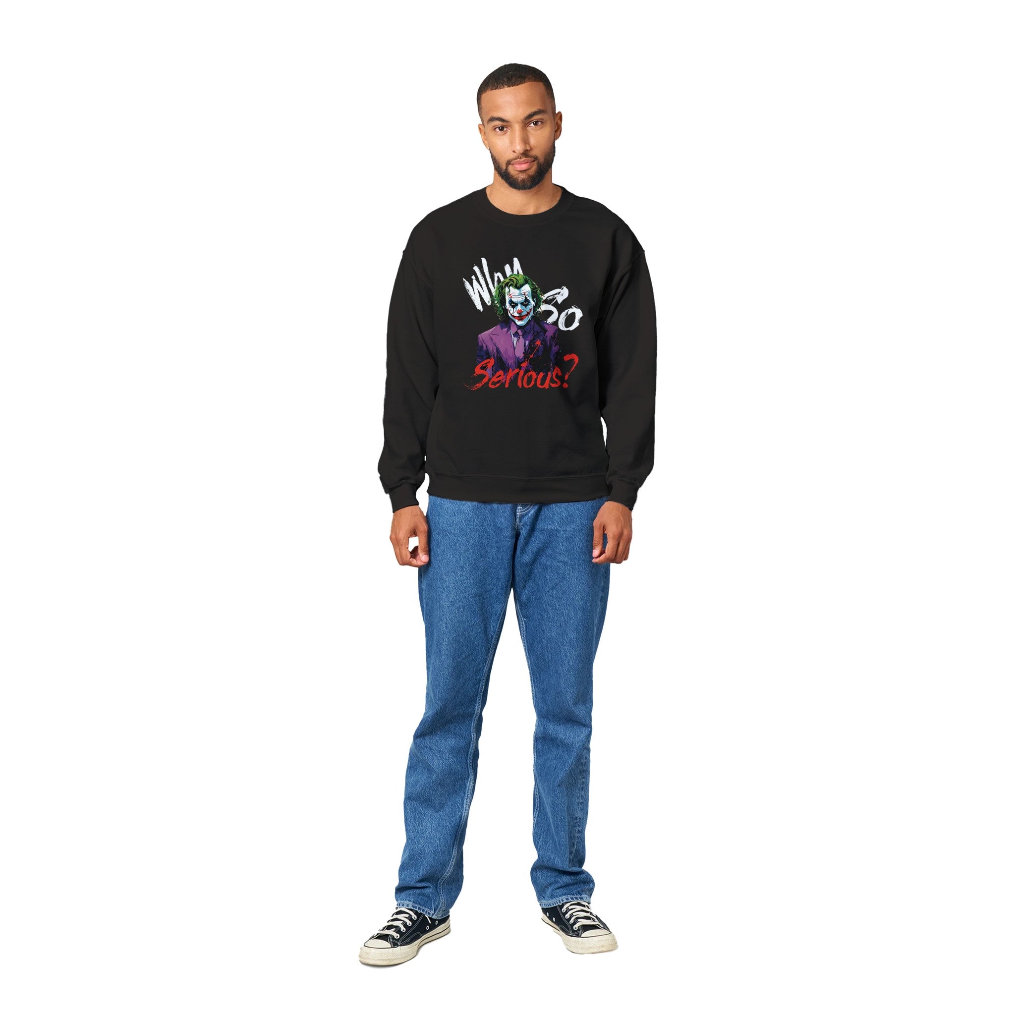 Why so serious? Crewneck Sweater - iCandy gFX Studios