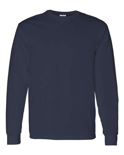 navy long sleeve tees