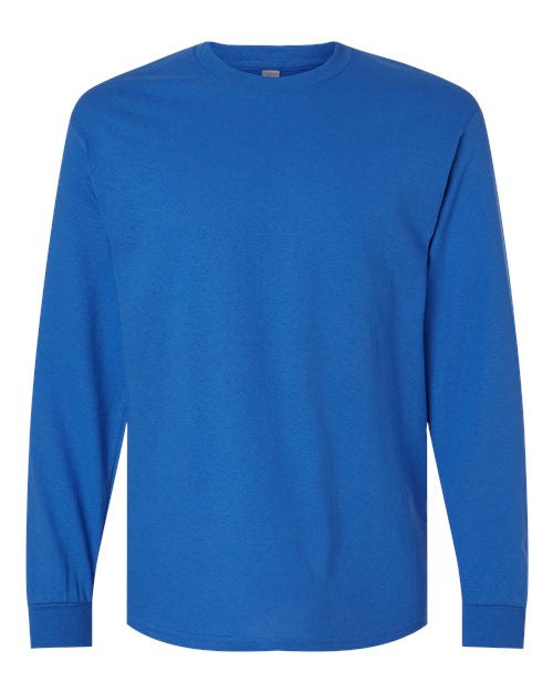 royal blue long sleeve tees