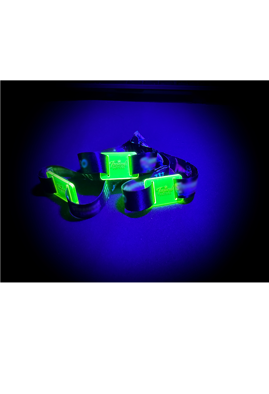 Custom Event Wristbands (20mm Polyester) - Full Colour Print - iCandy gFX Studios inc.