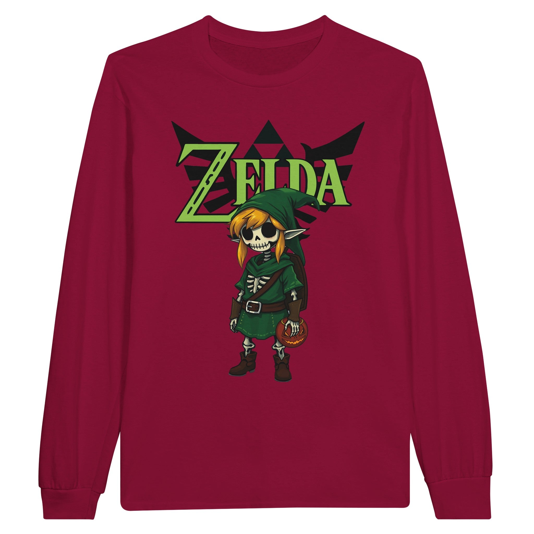 Zelda's Spooky Link Long Sleeve Tee - iCandy gFX Studios inc.