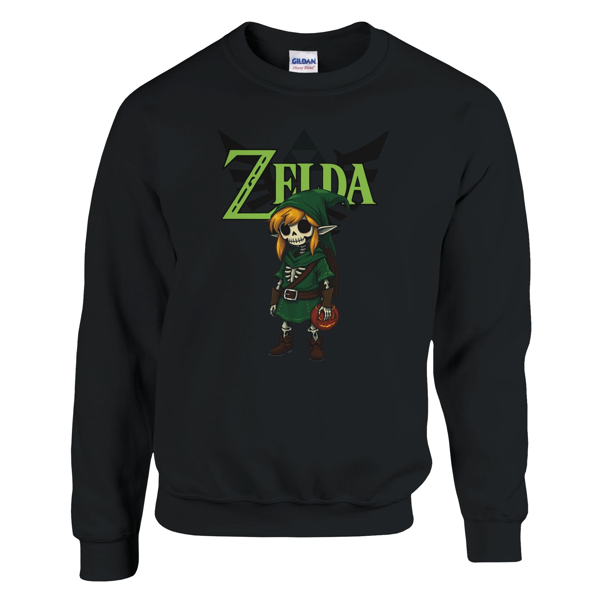 Zelda's Spooky Link Crewneck Sweater - iCandy gFX Studios inc.