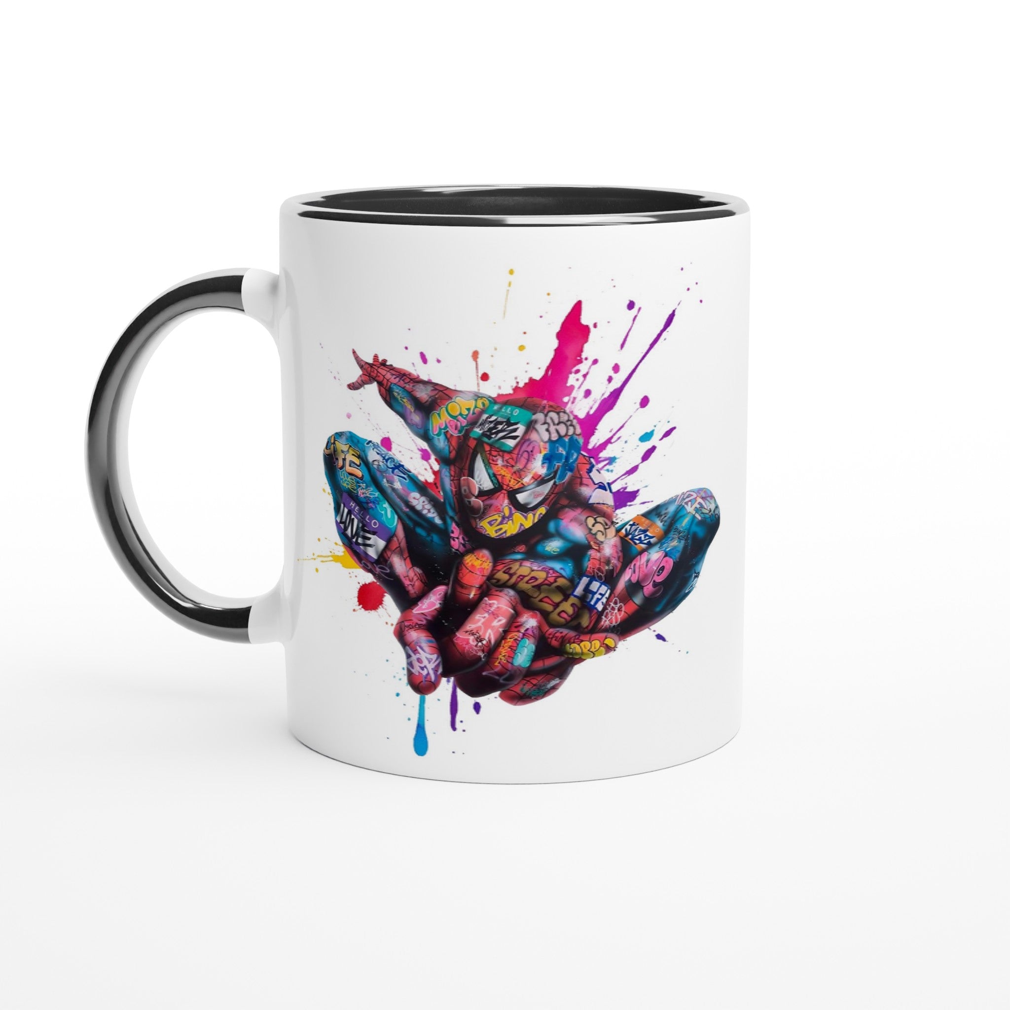 Spider man graffiti 11oz Mug - iCandy gFX Studios