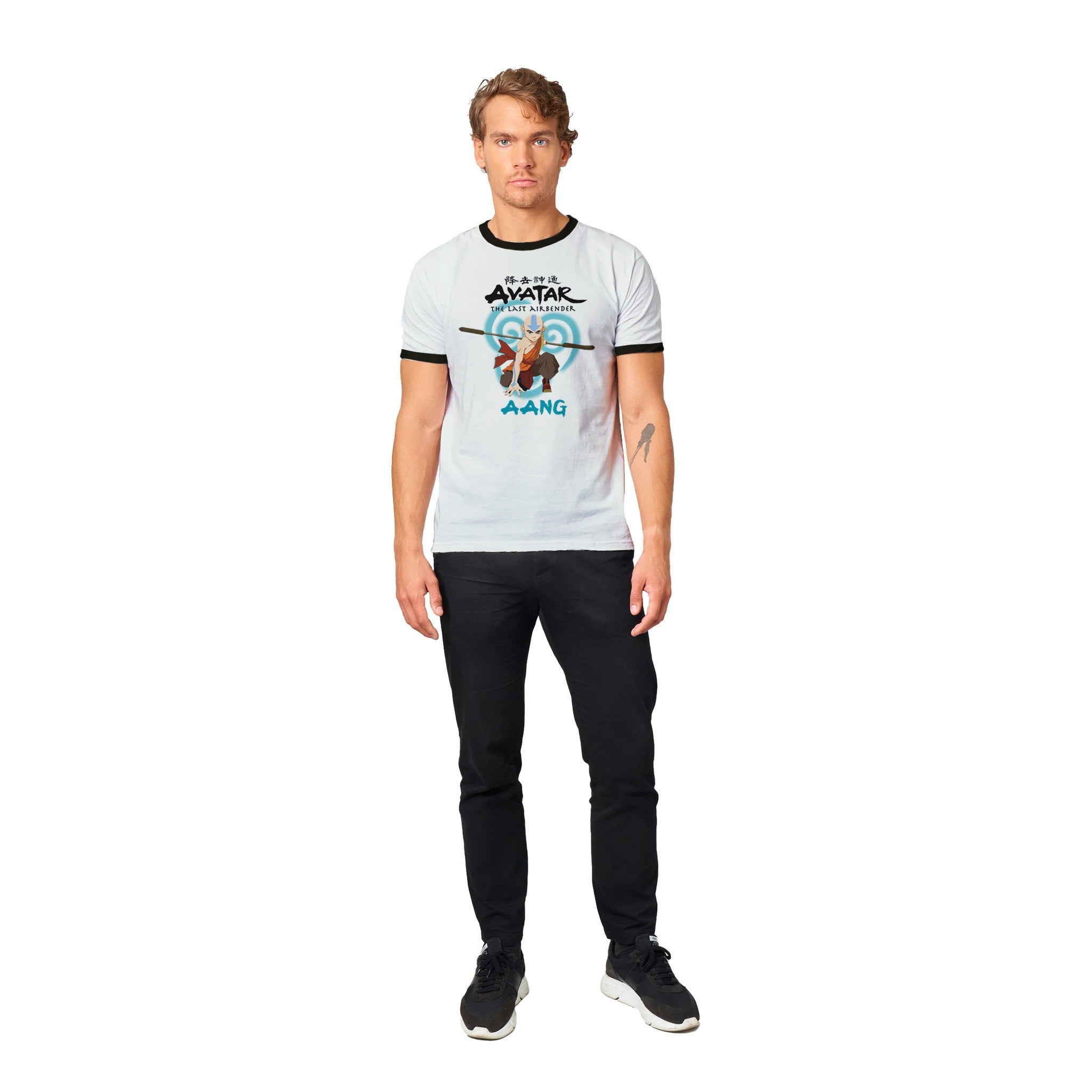 Aang Ringer T-shirt - iCandy gFX Studios