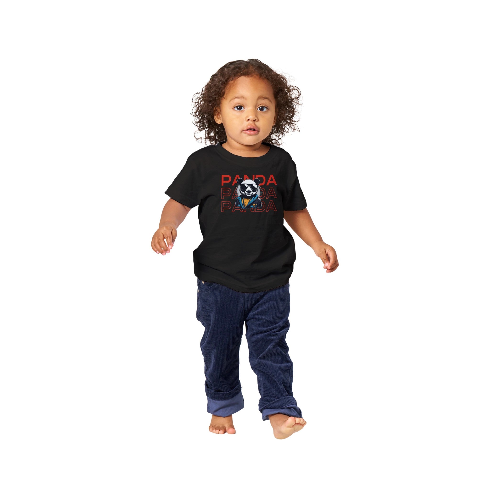 Panda Panda Panda Baby T-shirt - iCandy gFX Studios