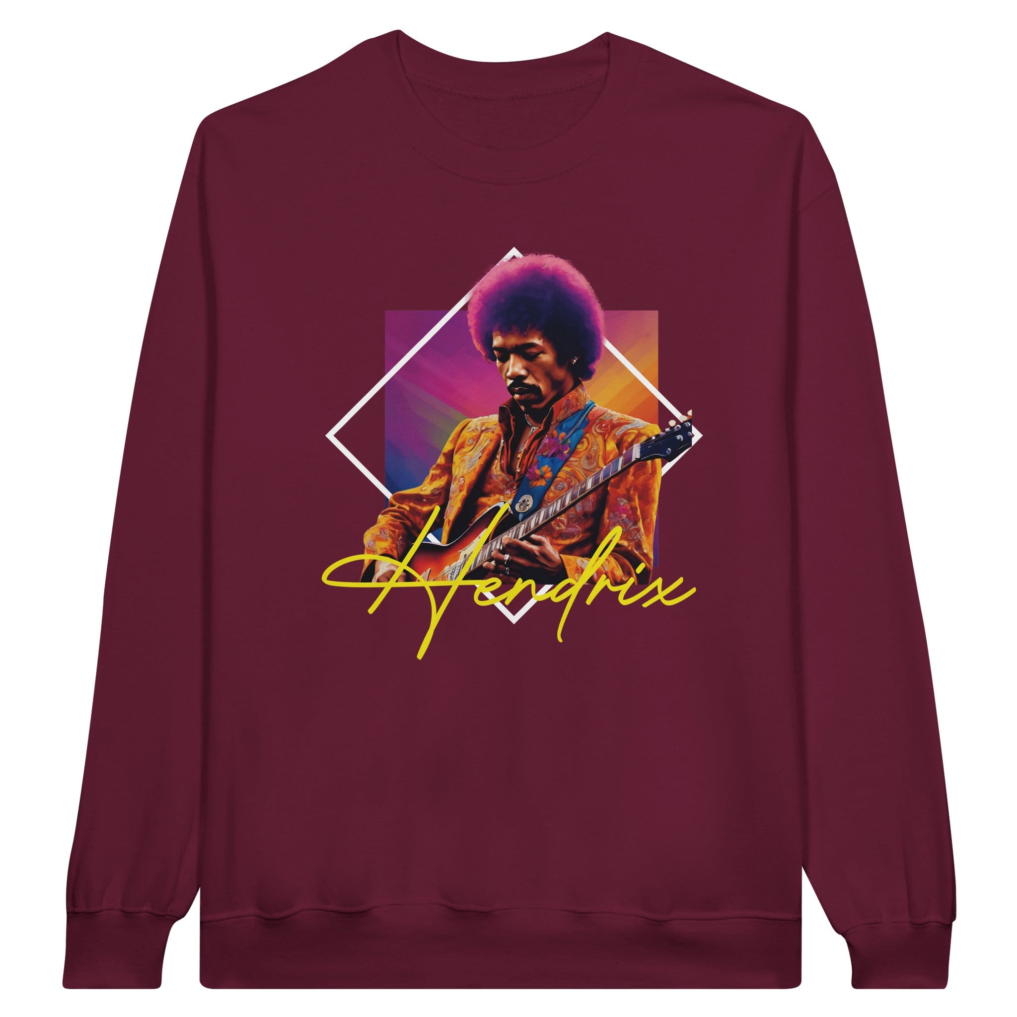 Jimi Hendrix sweatshirt - iCandy gFX Studios Inc.