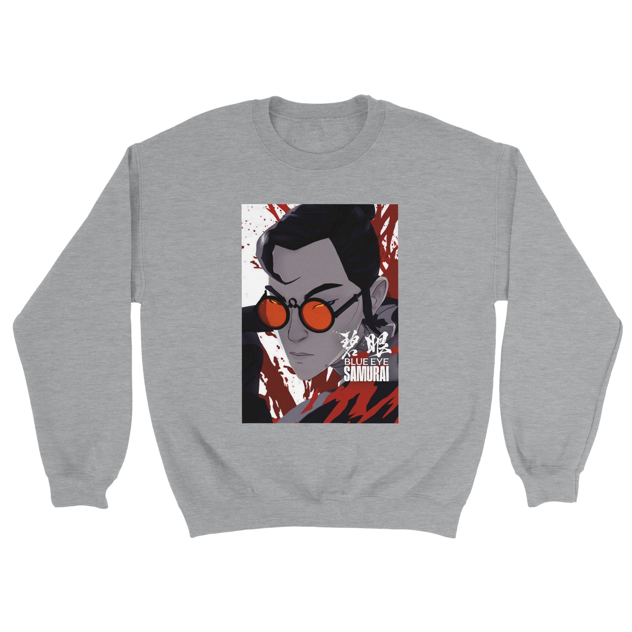 Blue Eye Samurai Poster Crewneck Sweater - iCandy gFX Studios