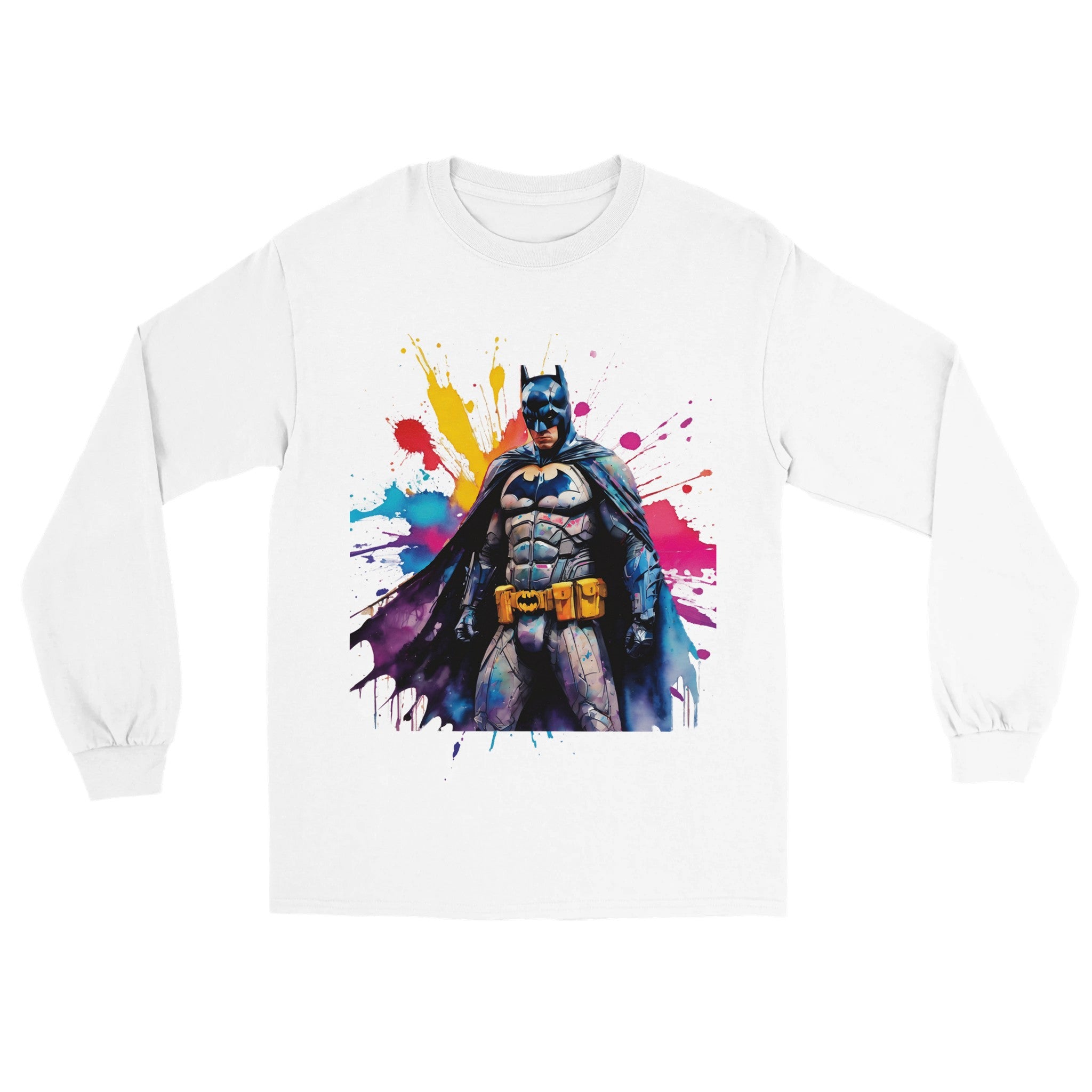 Batman watercolour splash long sleeve - iCandy gFX Studios