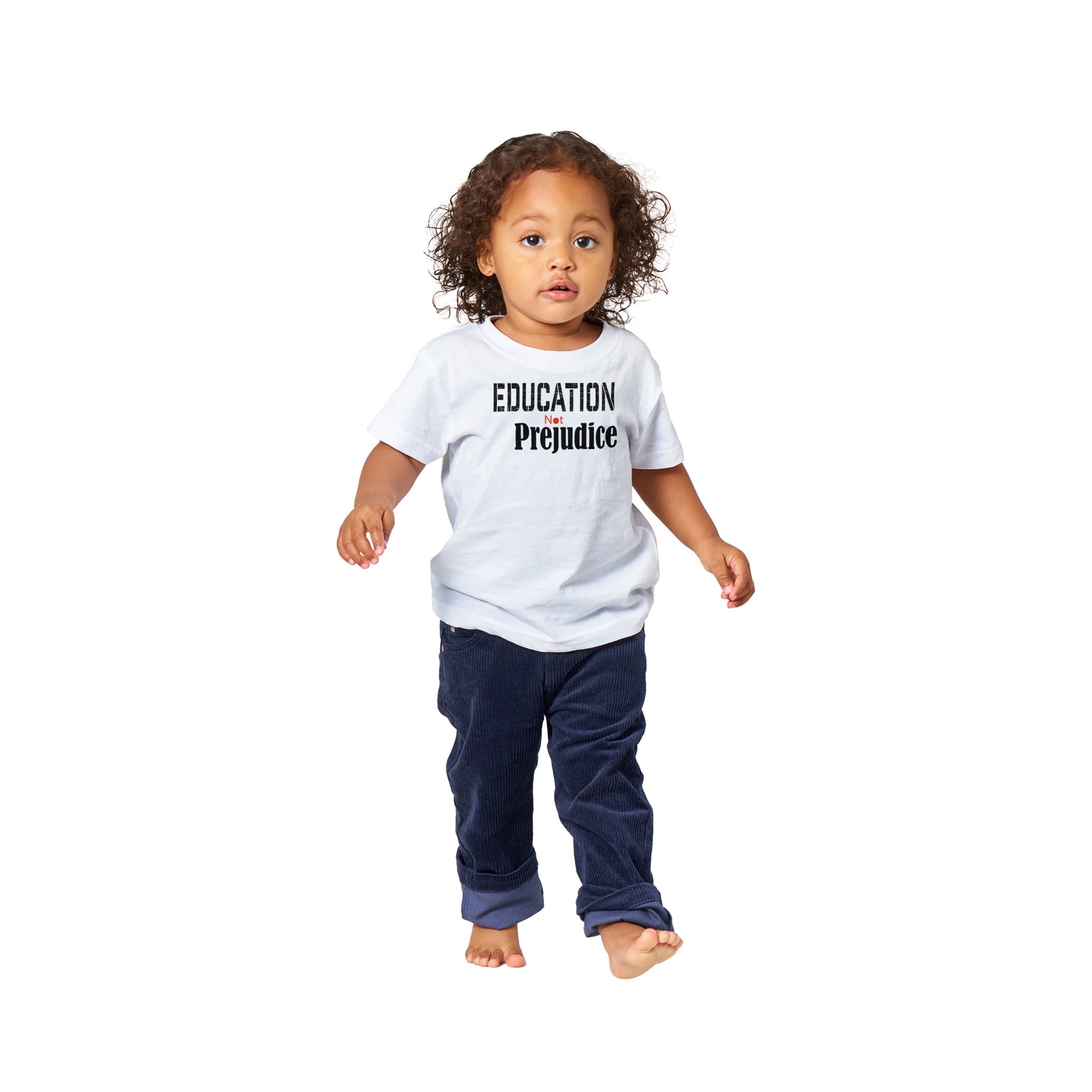 Education not Prejudice Baby Tee - iCandy gFX Studios