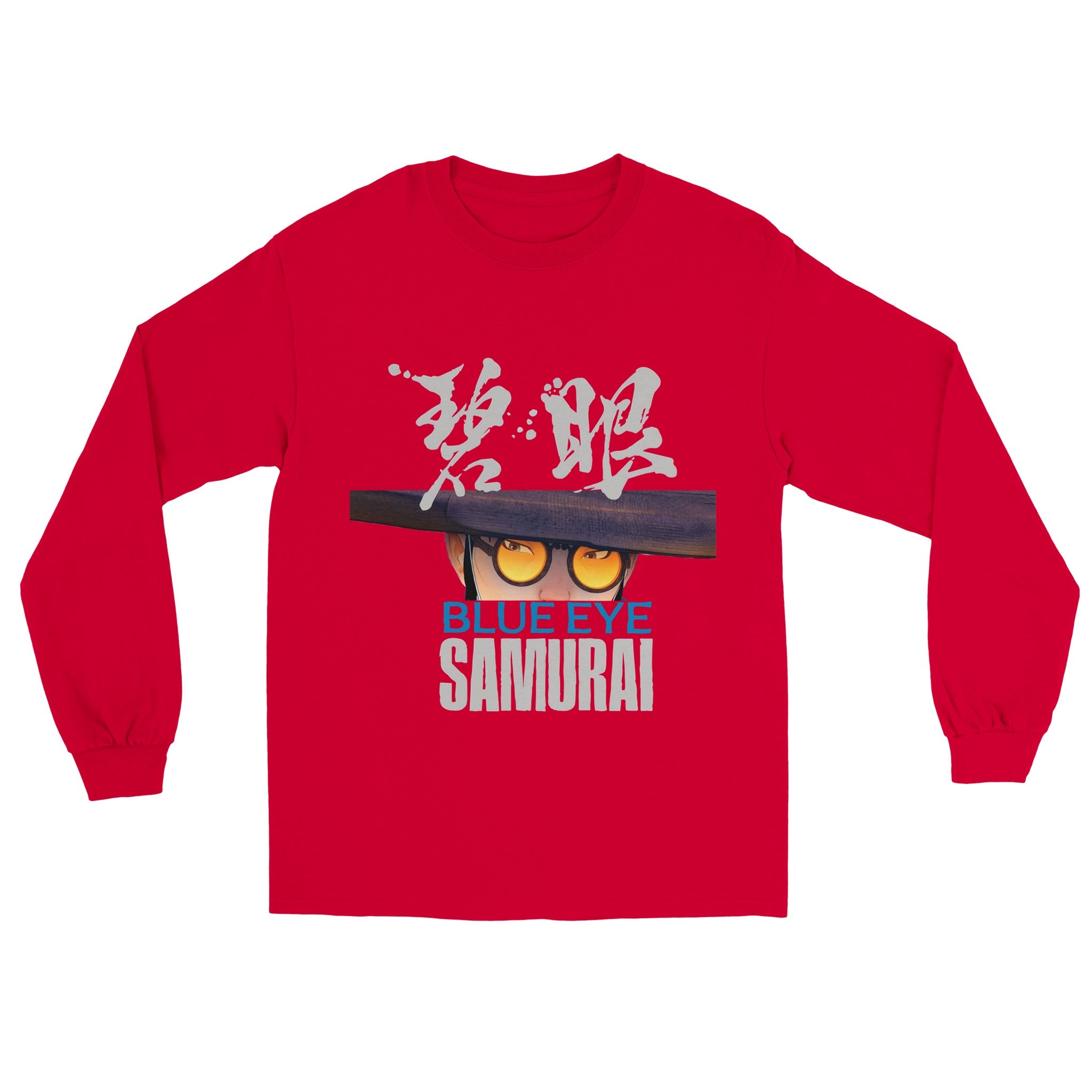 Blue Eye Samurai Long Sleeve Tee - iCandy gFX Studios