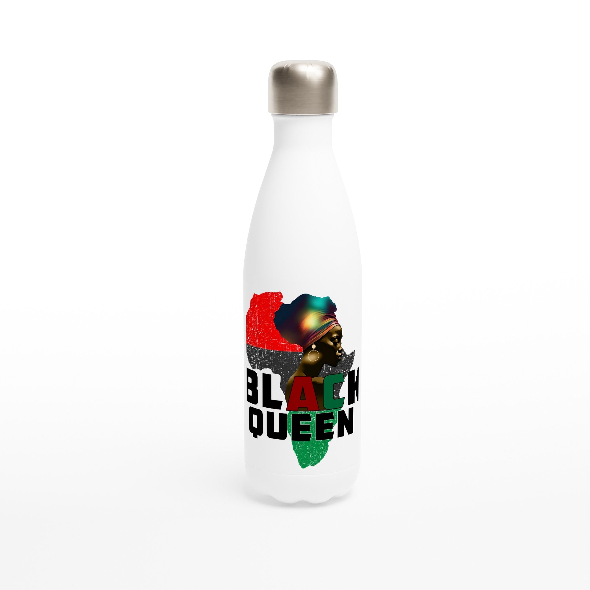 Black Queen 17oz Water Bottles - iCandy gFX Studios