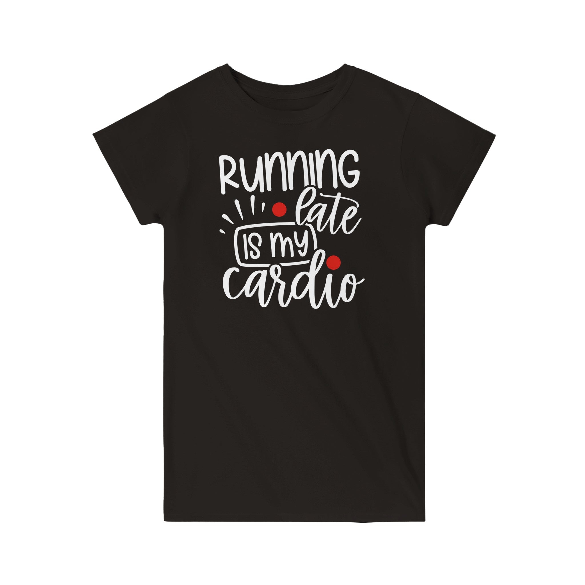 Running late is my Cardio Women Crewneck - iCandy gFX Studios