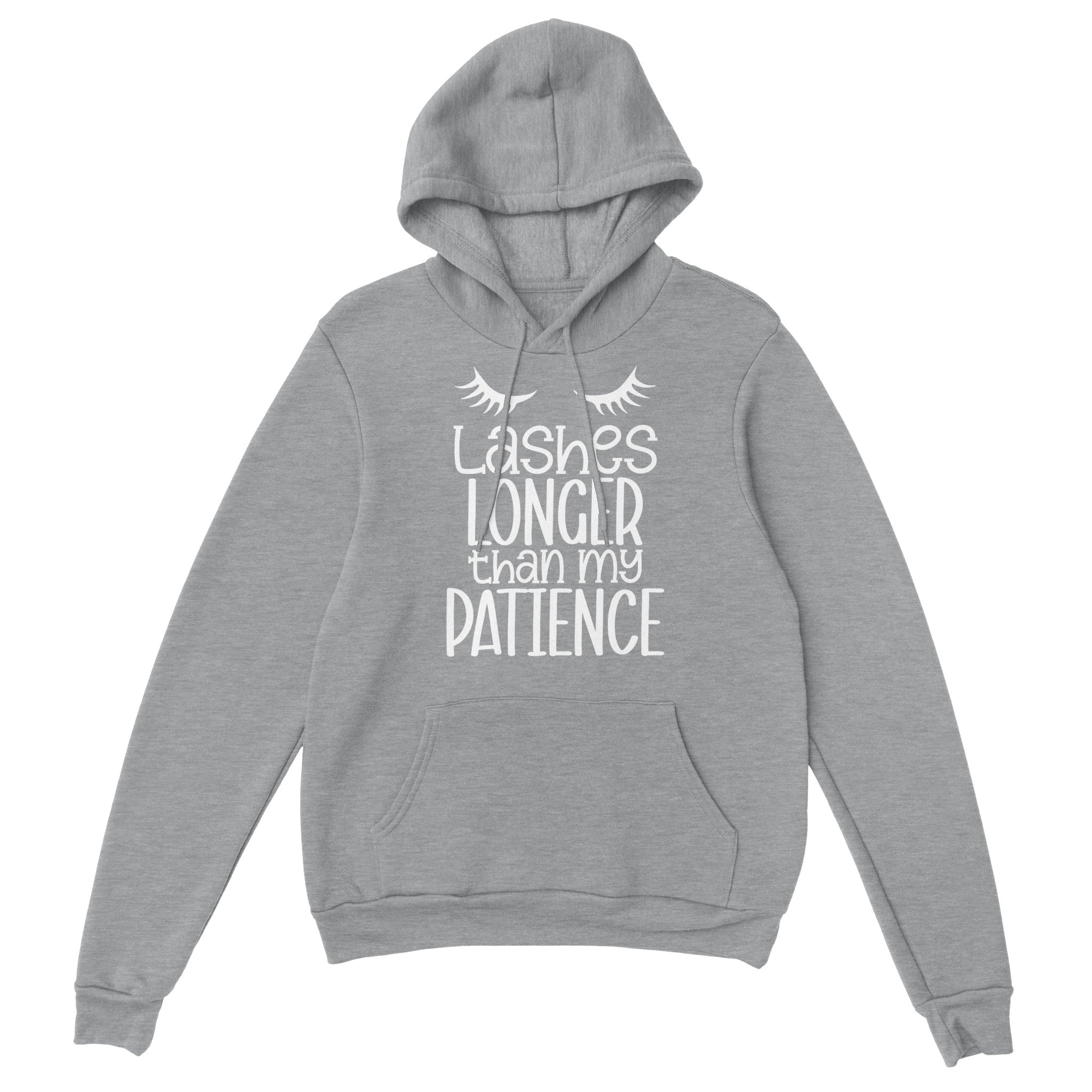 Lashes longer than my Patience Hoodie - iCandy gFX Studios