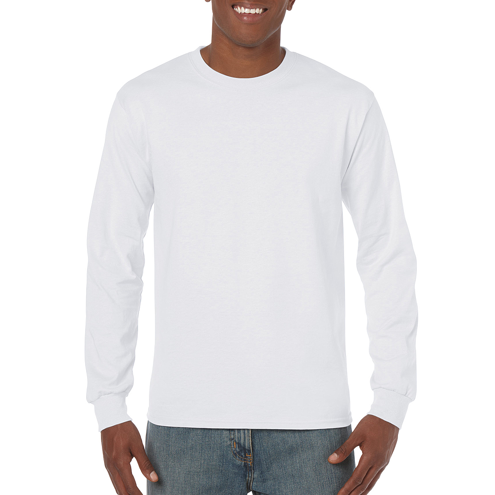 white long sleeve tees