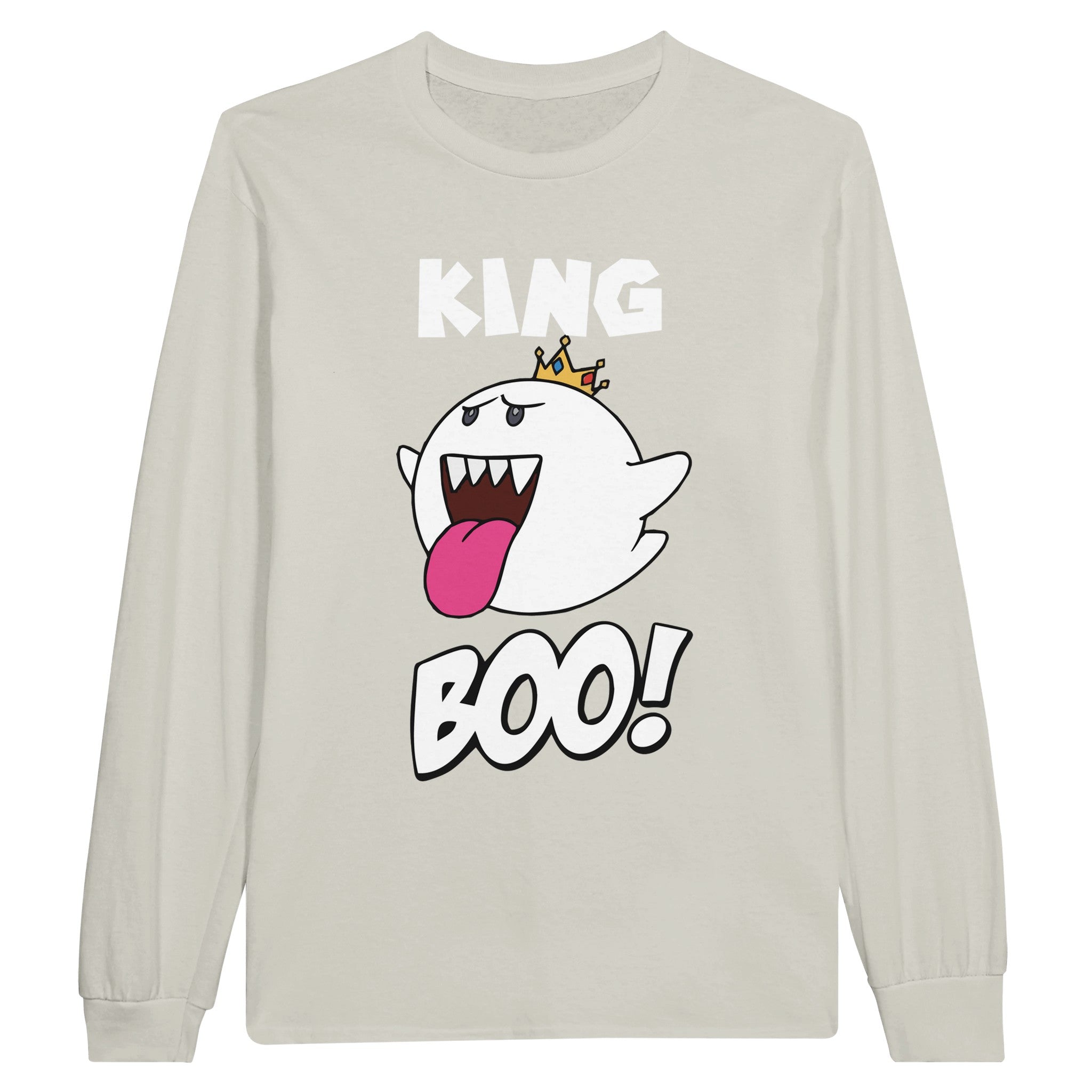 King Boo Longsleeve T-shirt - iCandy gFX Studios Inc.
