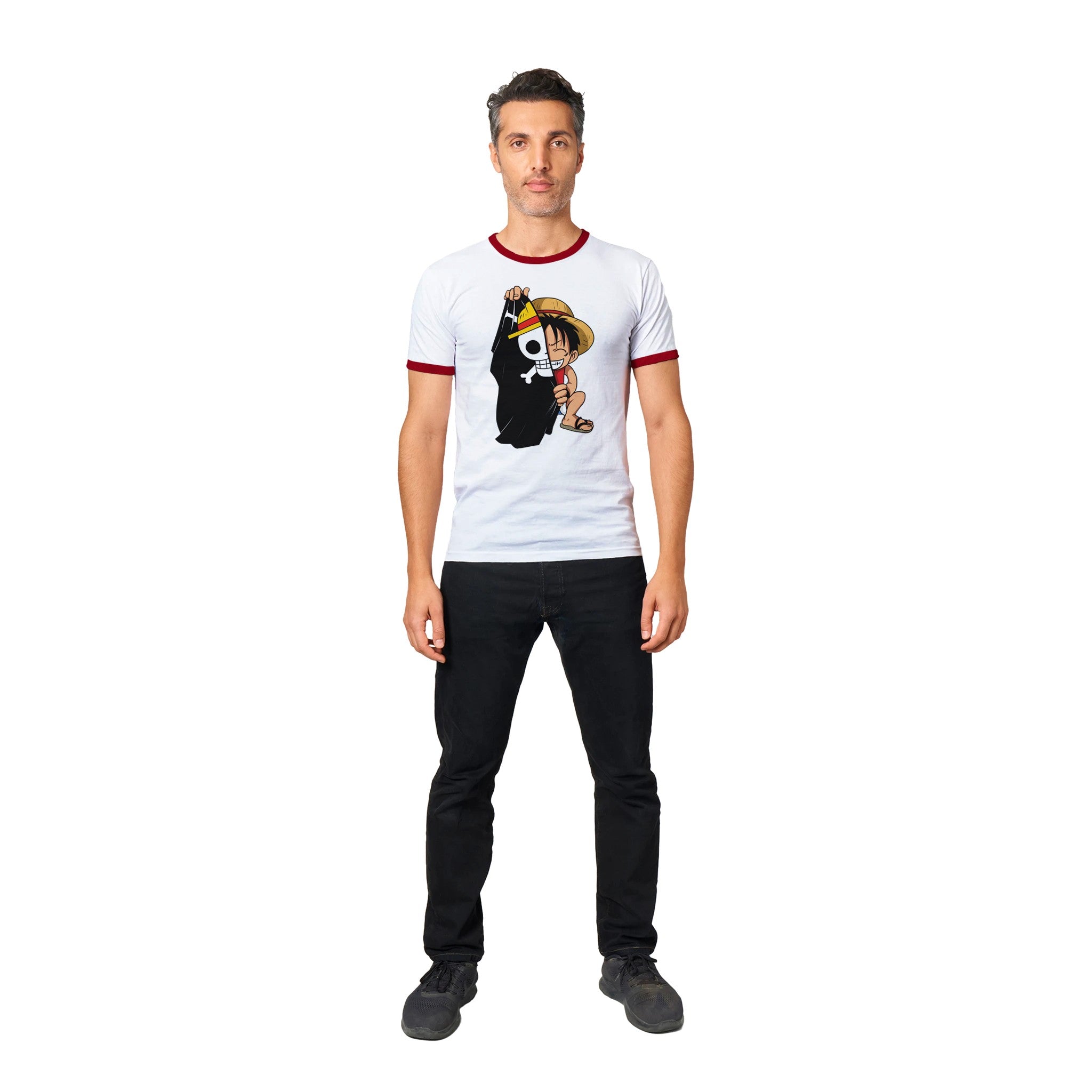 One Piece Monkey Ringer T-shirt - iCandy gFX Studios