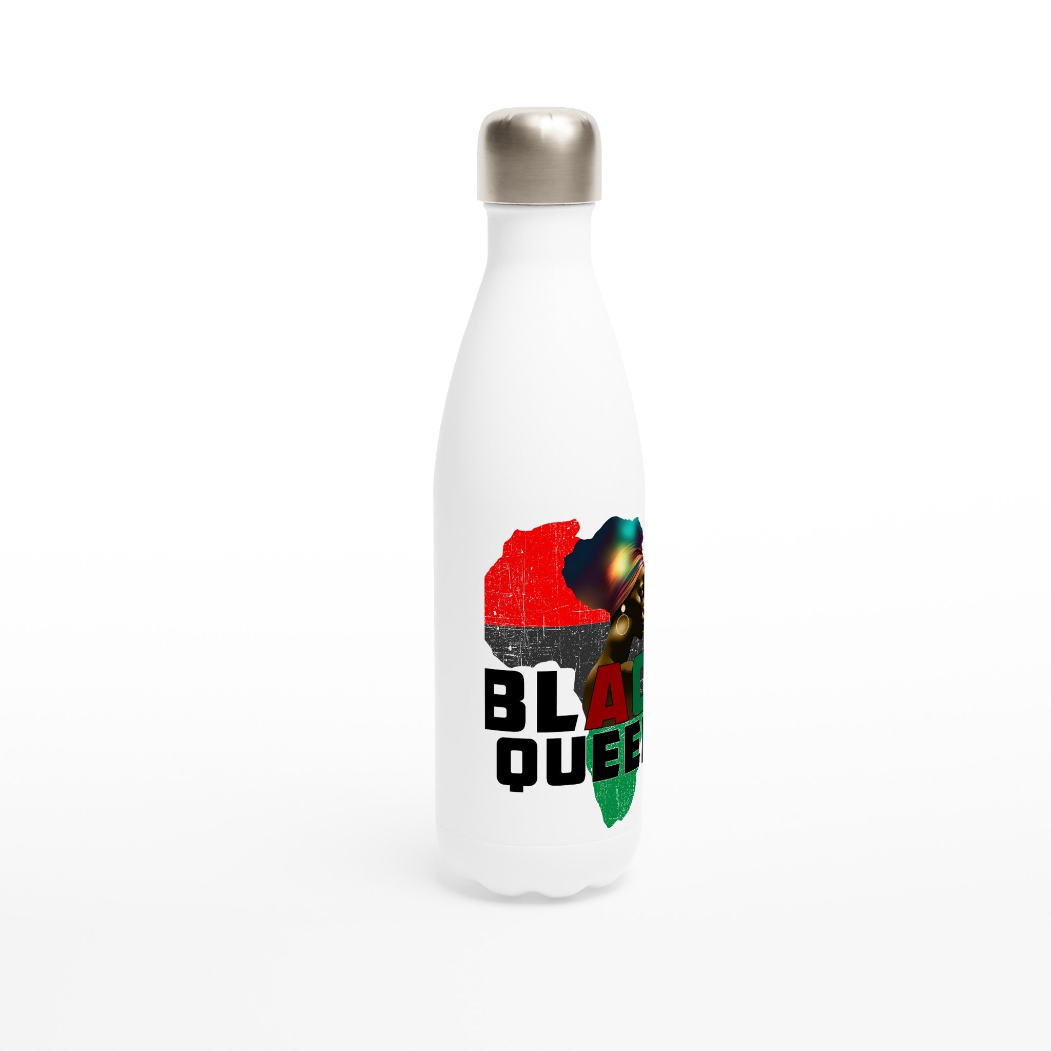 Black Queen 17oz Water Bottles - iCandy gFX Studios