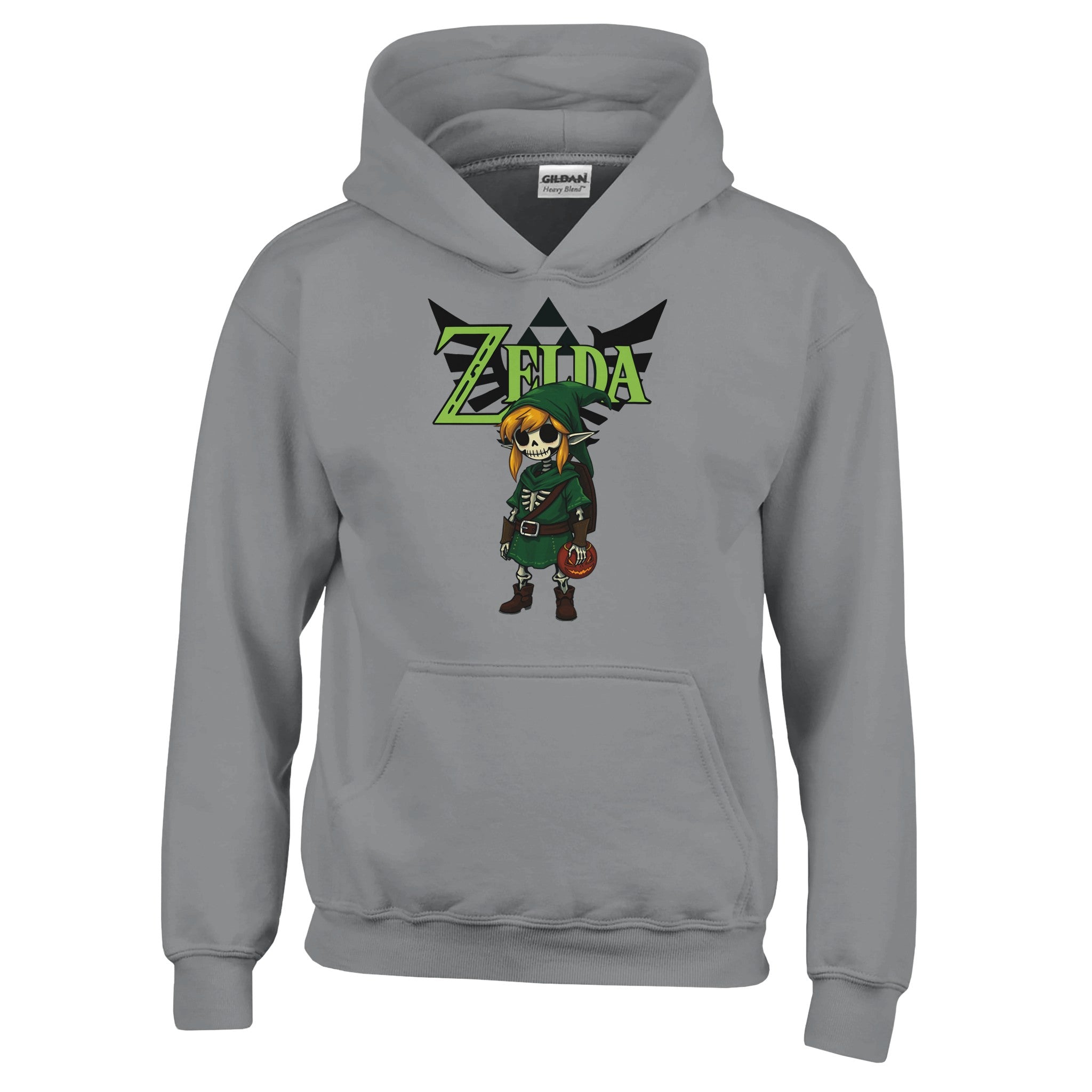 Zelda's Spooky Link Kids Hoodie - iCandy gFX Studios inc.