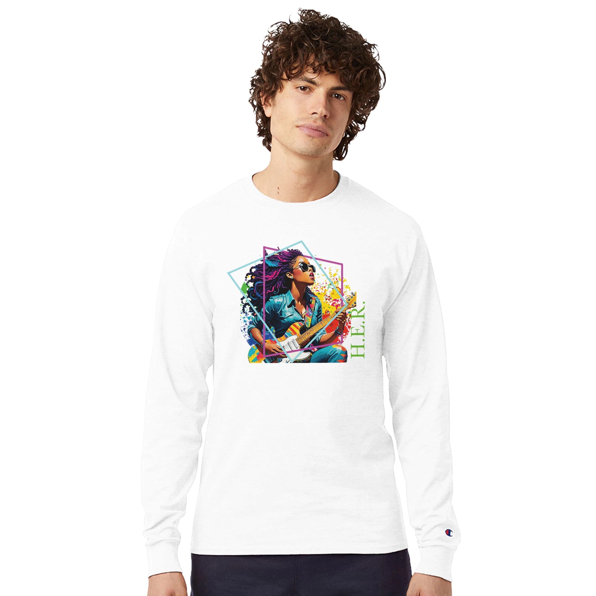 H.E.R. Longsleeve T-shirt - iCandy gFX Studios Inc.