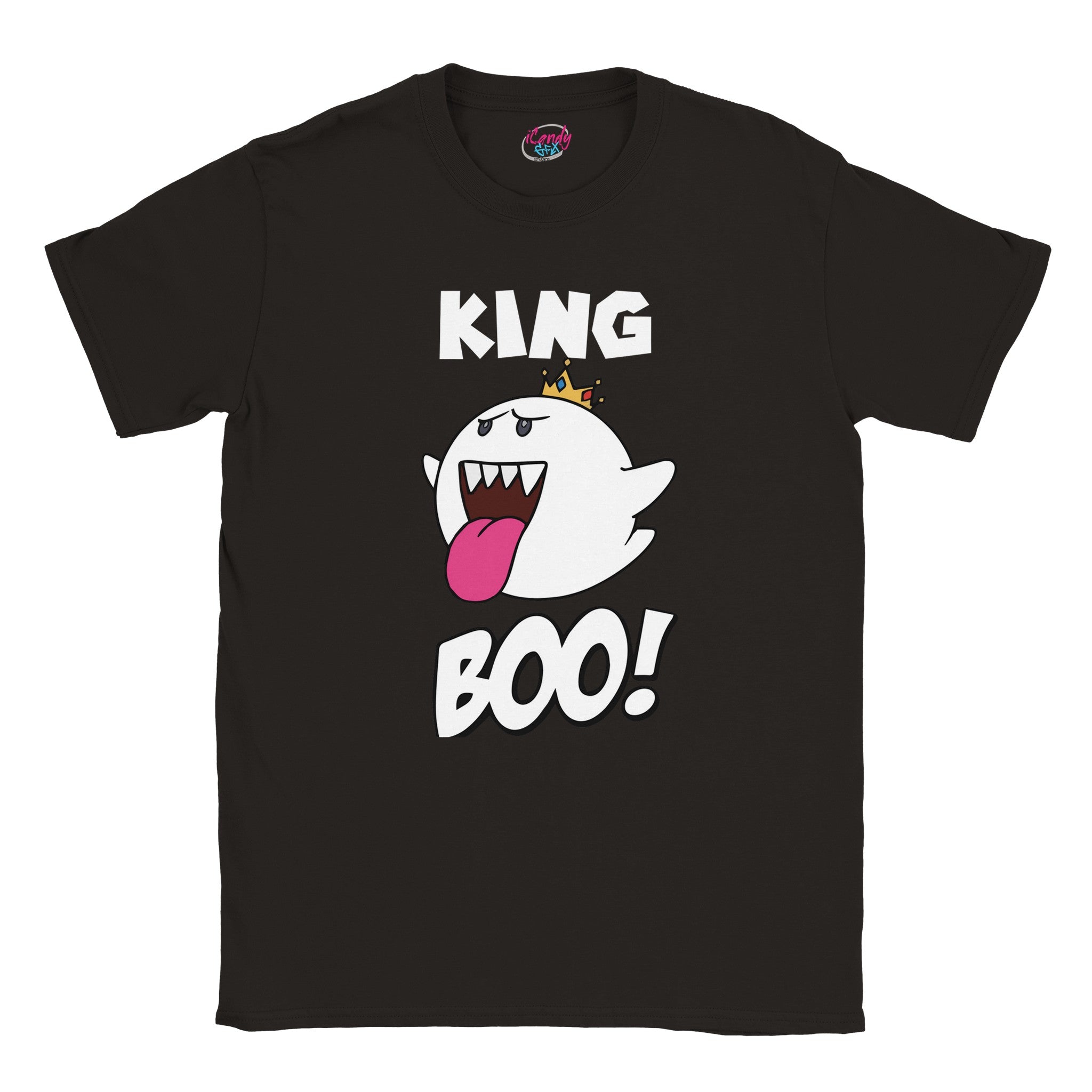 King Boo T-shirt - iCandy gFX Studios