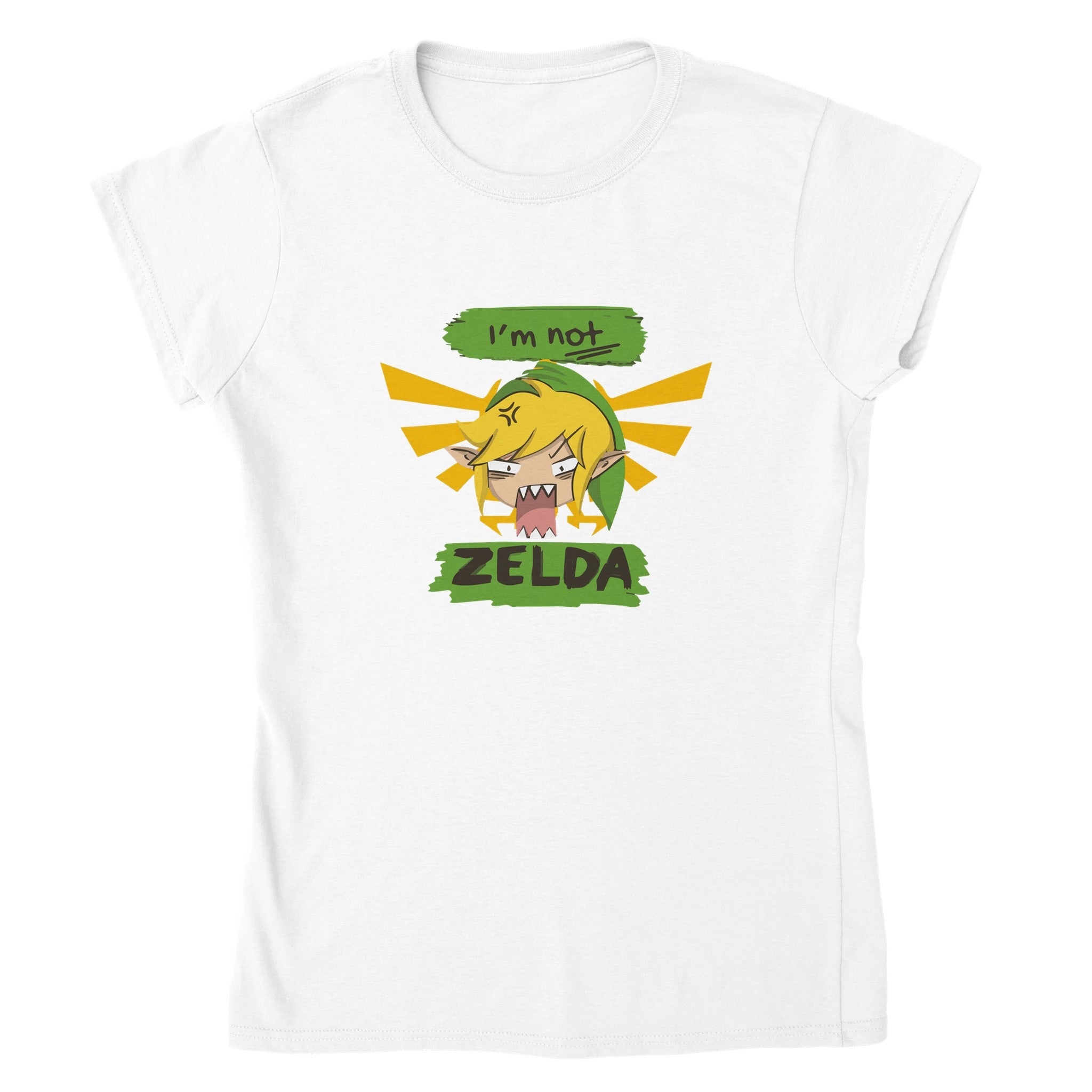 I'm not Zelda Women Crewneck - iCandy gFX Studios