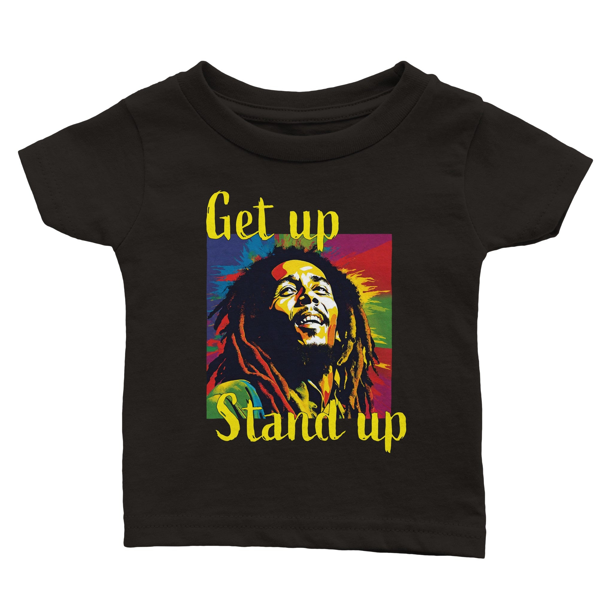 Get up Stand baby Tee - iCandy gFX Studios
