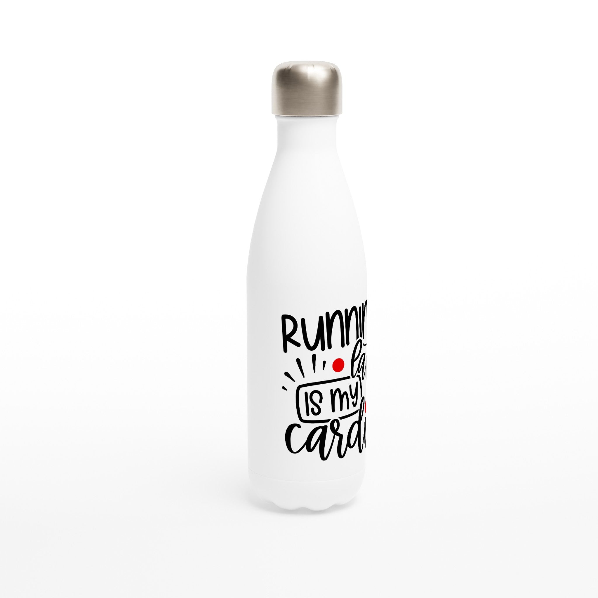 Running Late is my Cardio 17oz Bottle - iCandy gFX Studios