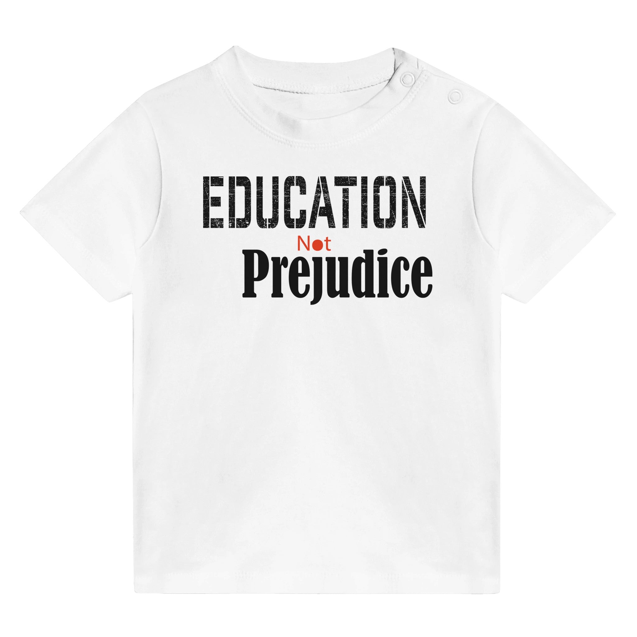 Education not Prejudice Baby Tee - iCandy gFX Studios
