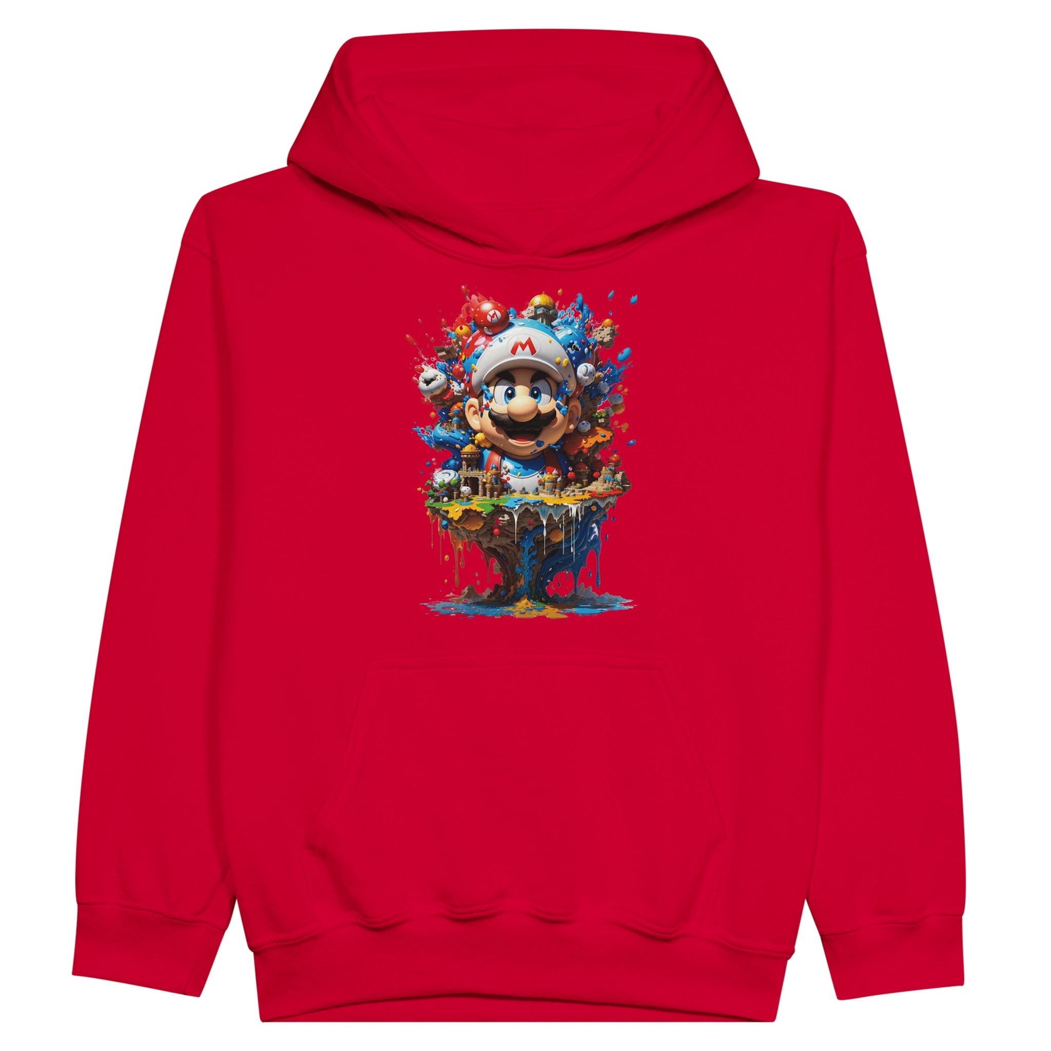Mario World kids Hoodie - iCandy gFX Studios