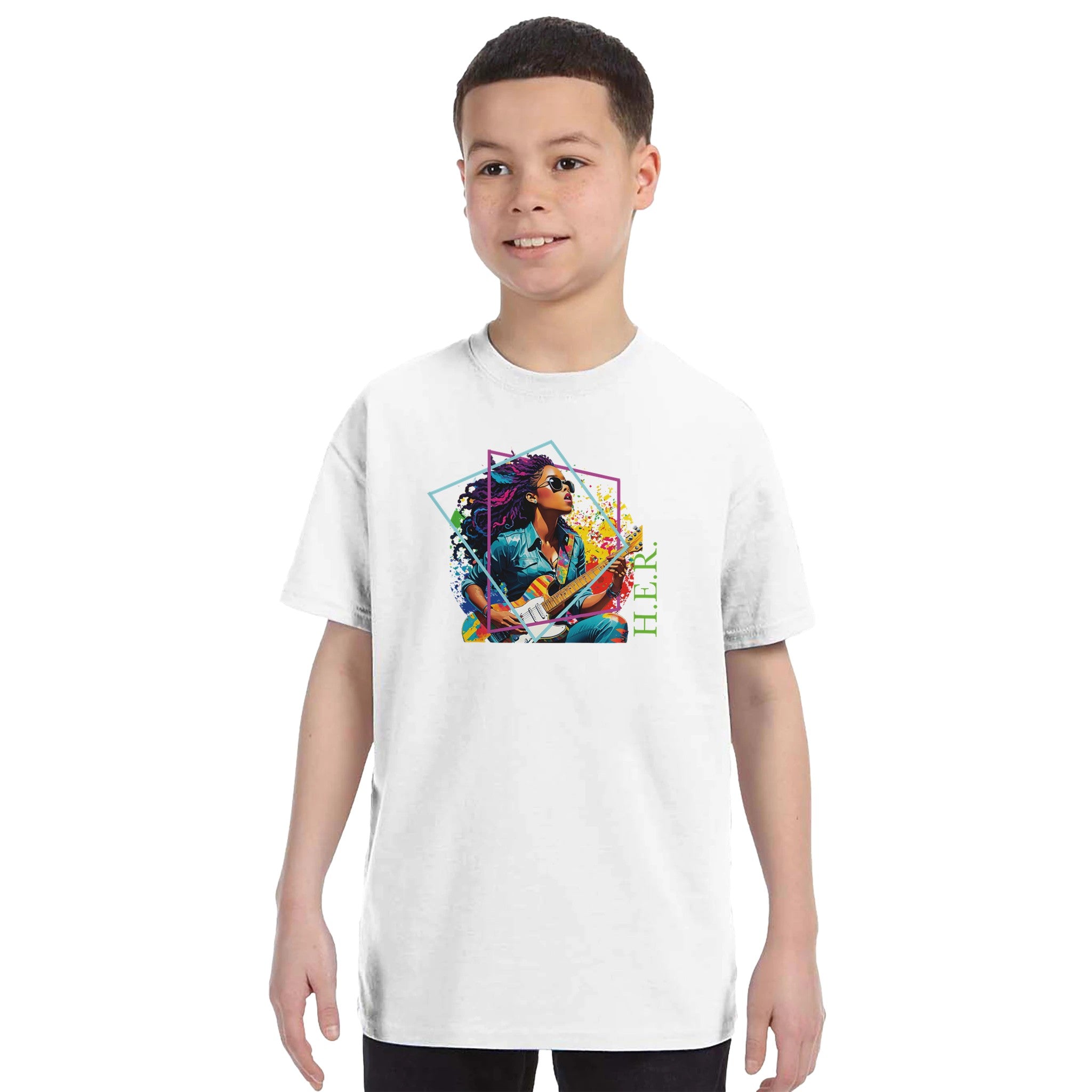 H.E.R. Kids T-Shirt - iCandy gFX Studios Inc.