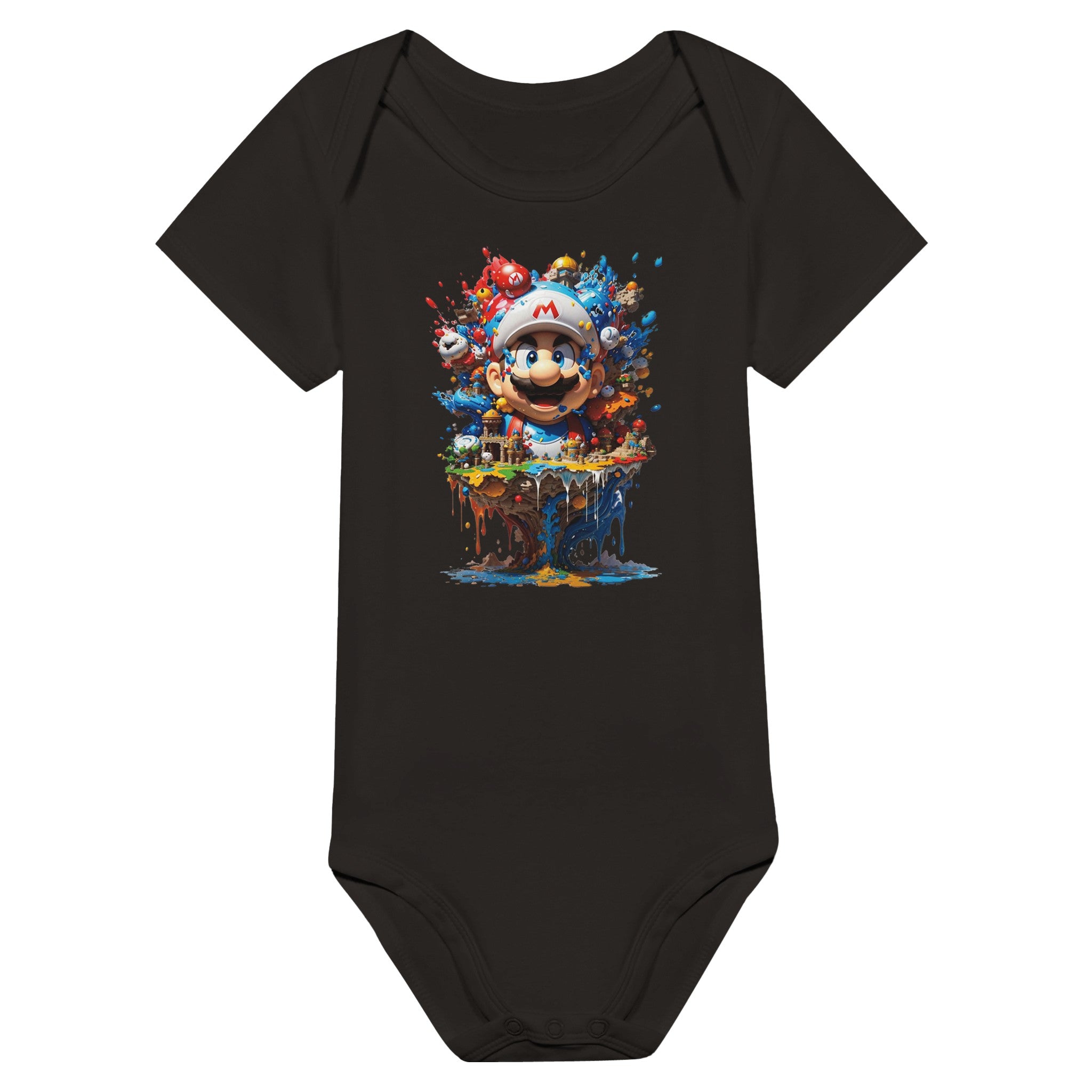 Mario World Baby One-piece - iCandy gFX Studios