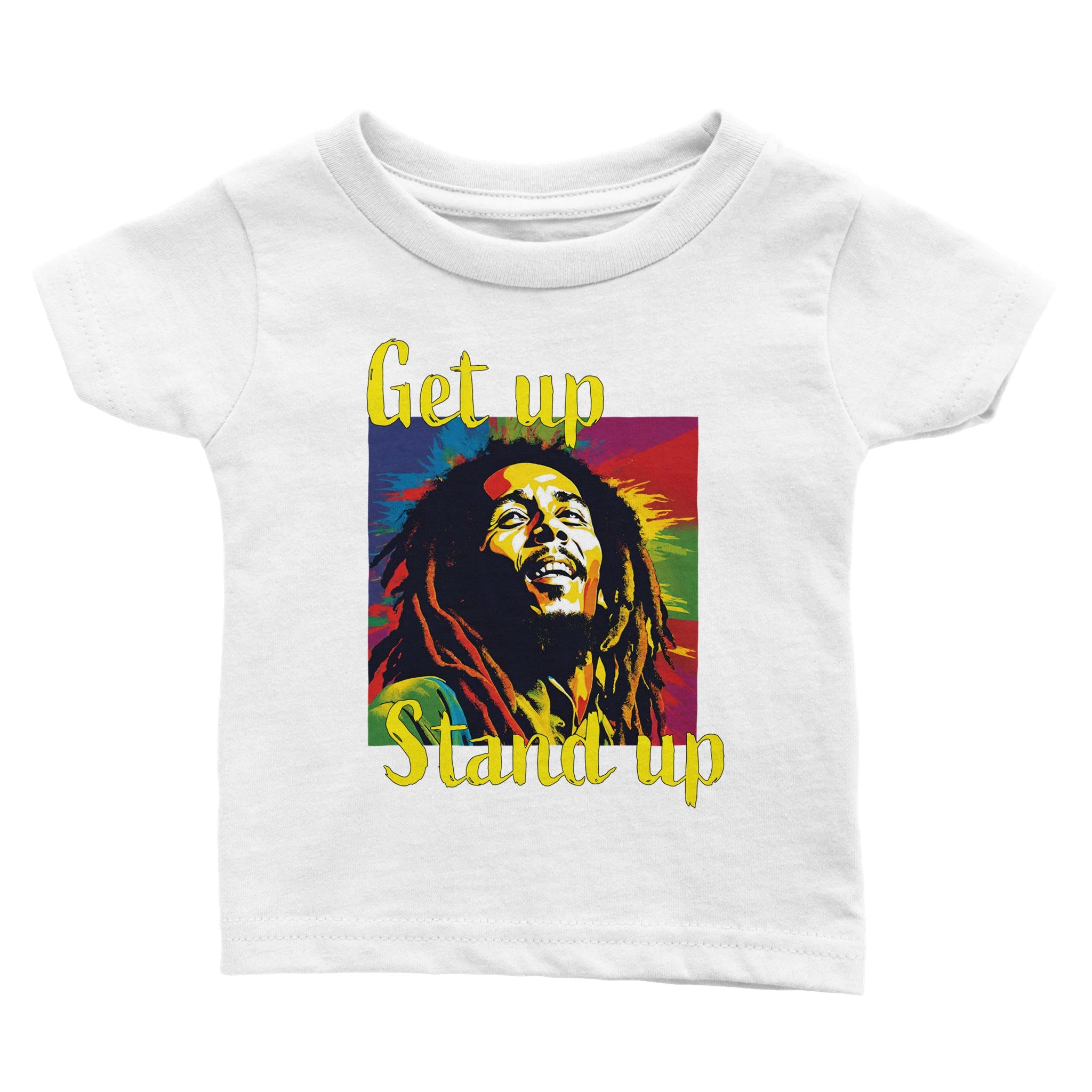 Get up Stand baby Tee - iCandy gFX Studios