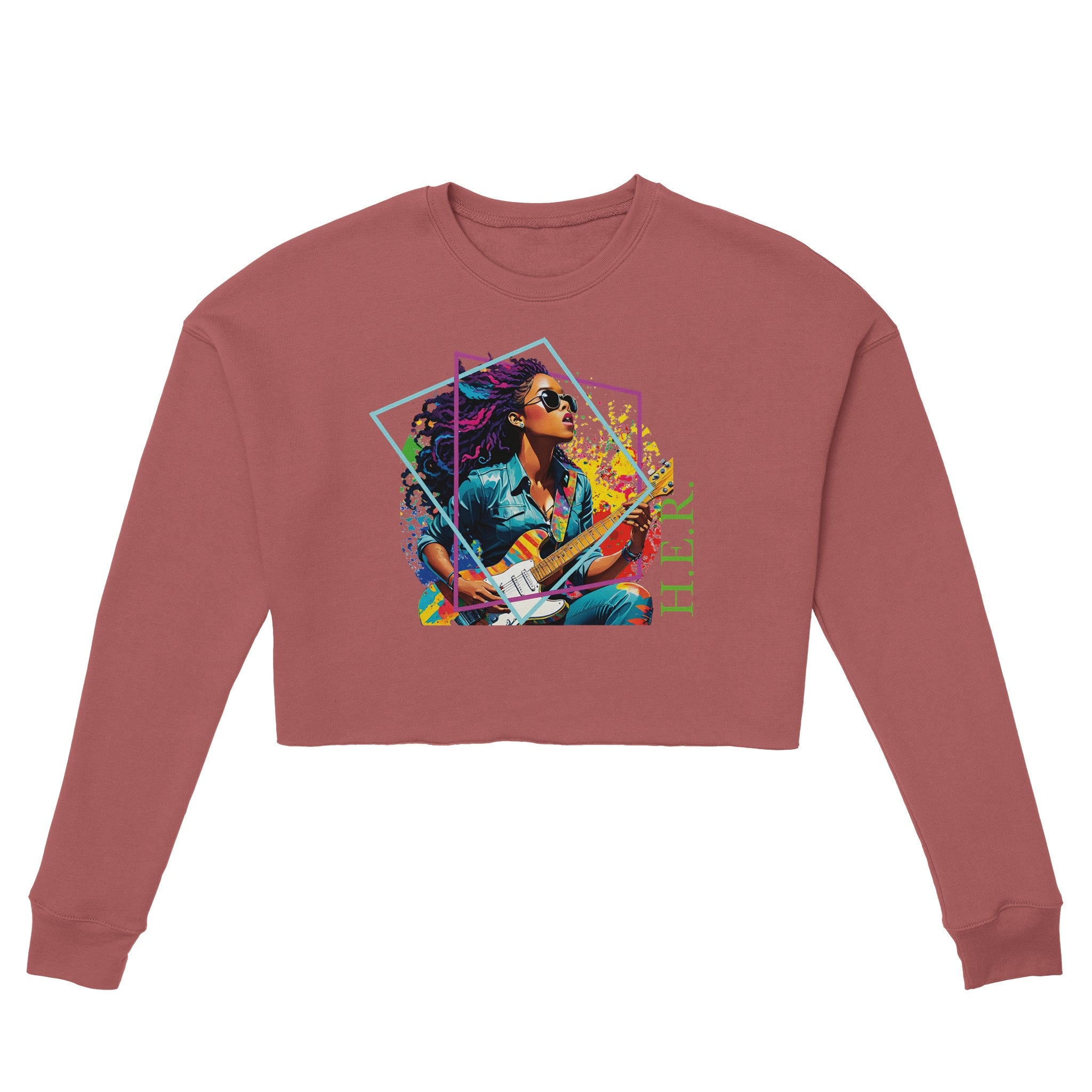 H.E.R. Cropped Sweatshirt - iCandy gFX Studios Inc.