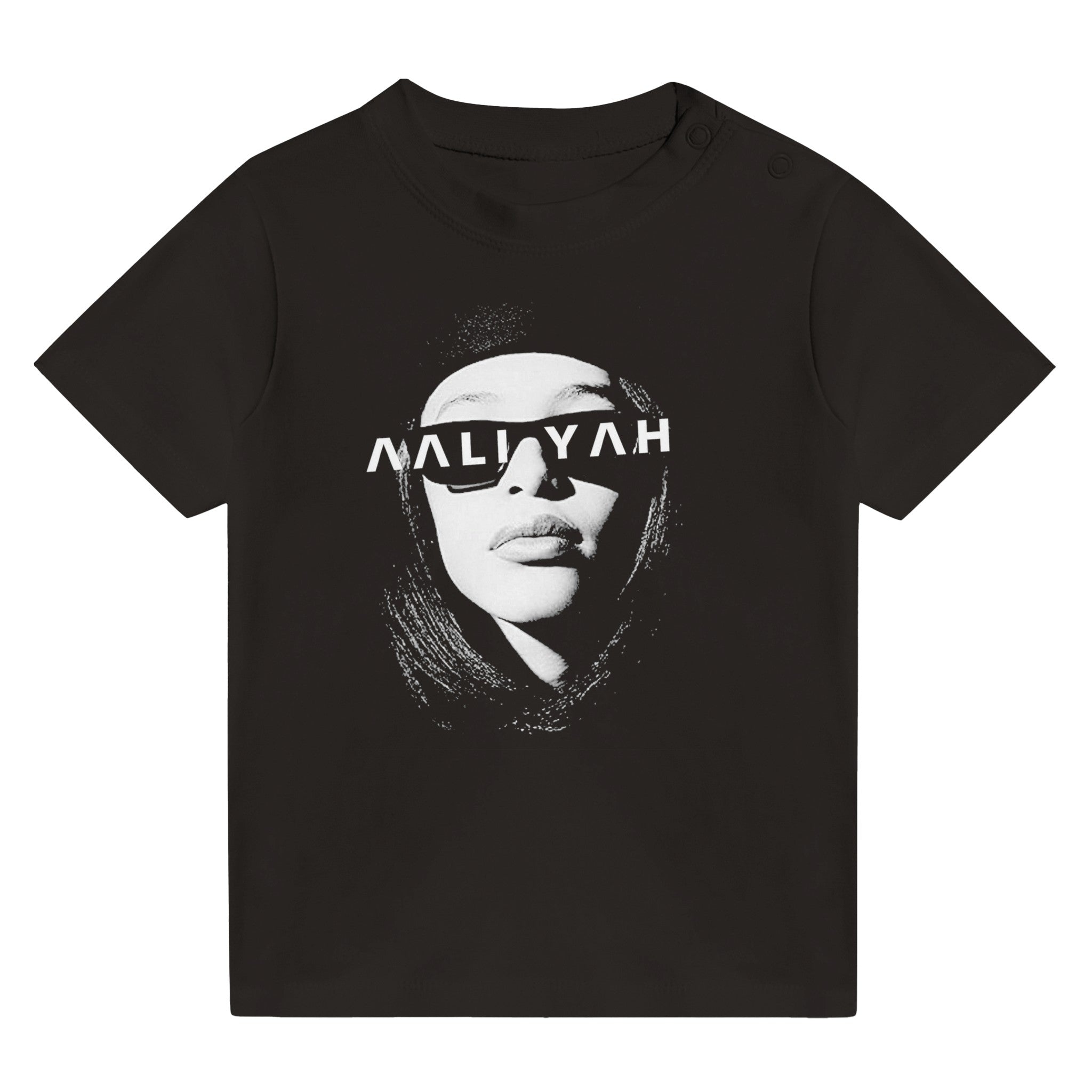 Silhouette Aaliyah Baby Tee - iCandy gFX Studios