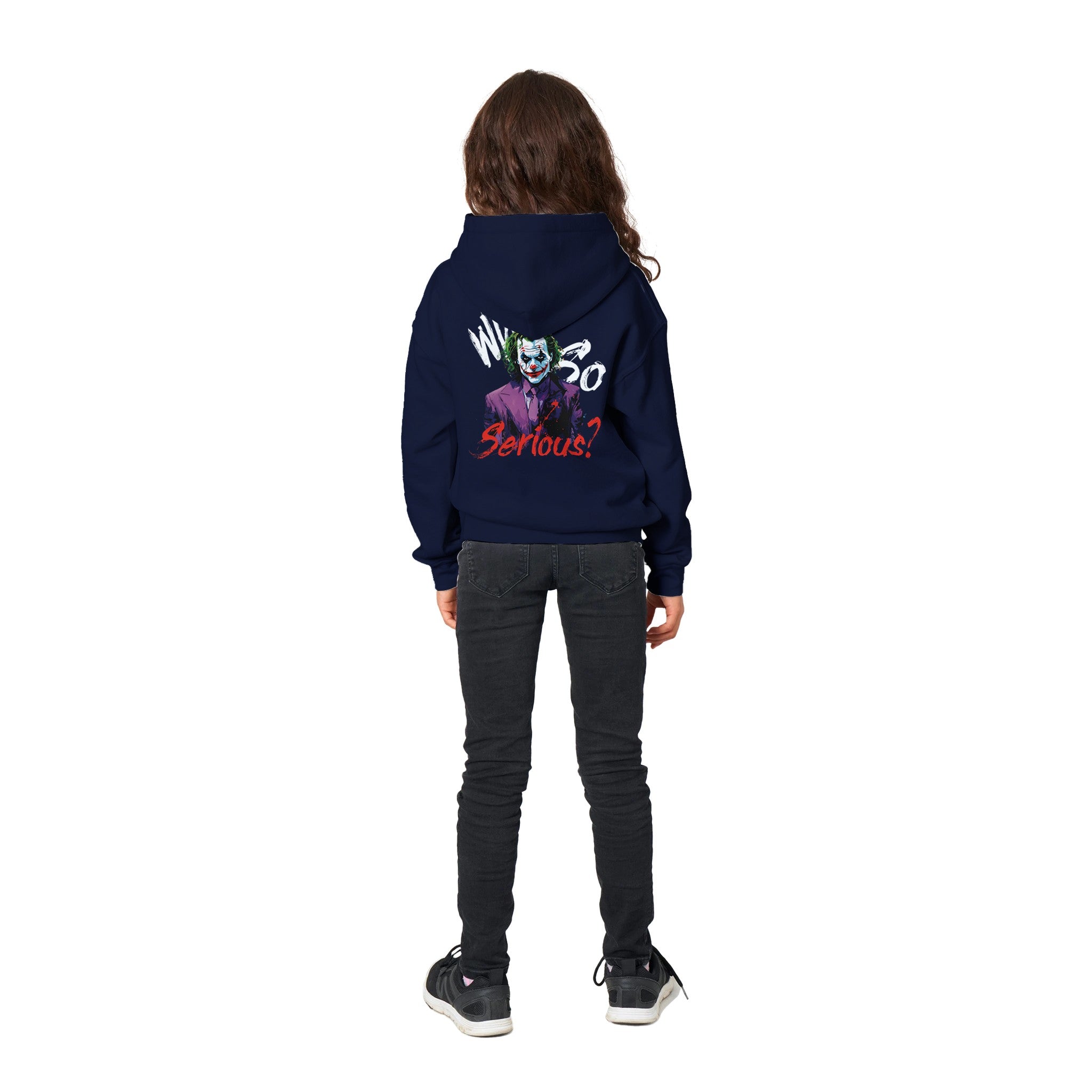 Why so serious? Kids Hoodie - iCandy gFX Studios