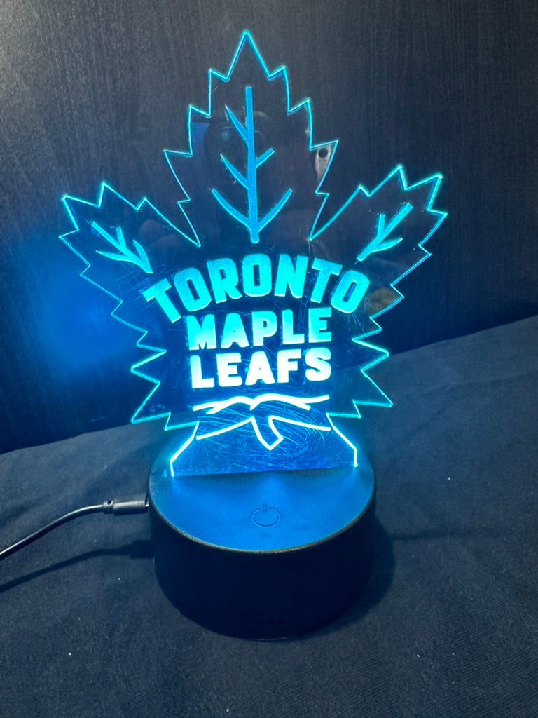 Custom Engraved Acrylic Night Lights – Personalized Glow - iCandy gFX Studios inc.