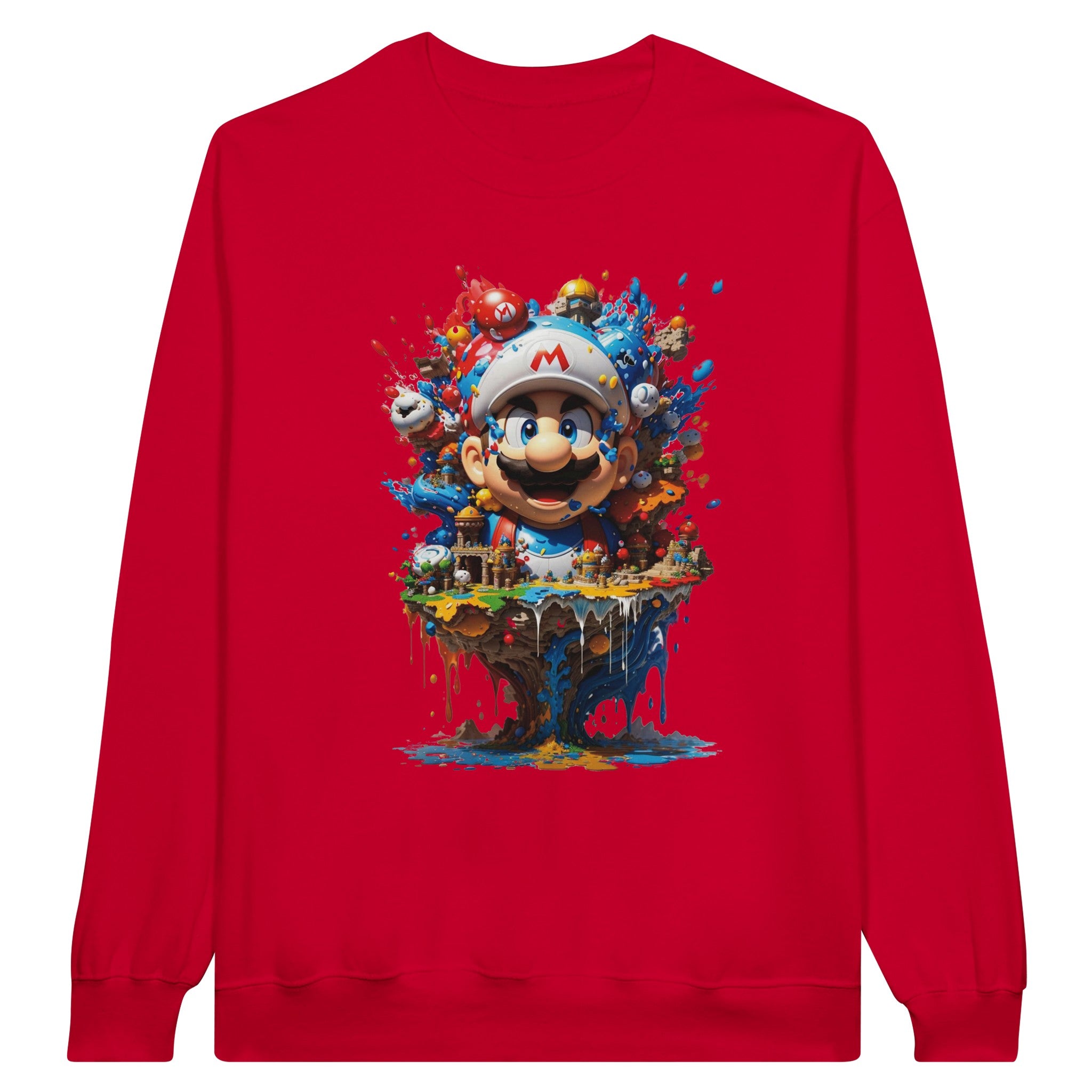 Mario World Crewneck Sweater - iCandy gFX Studios