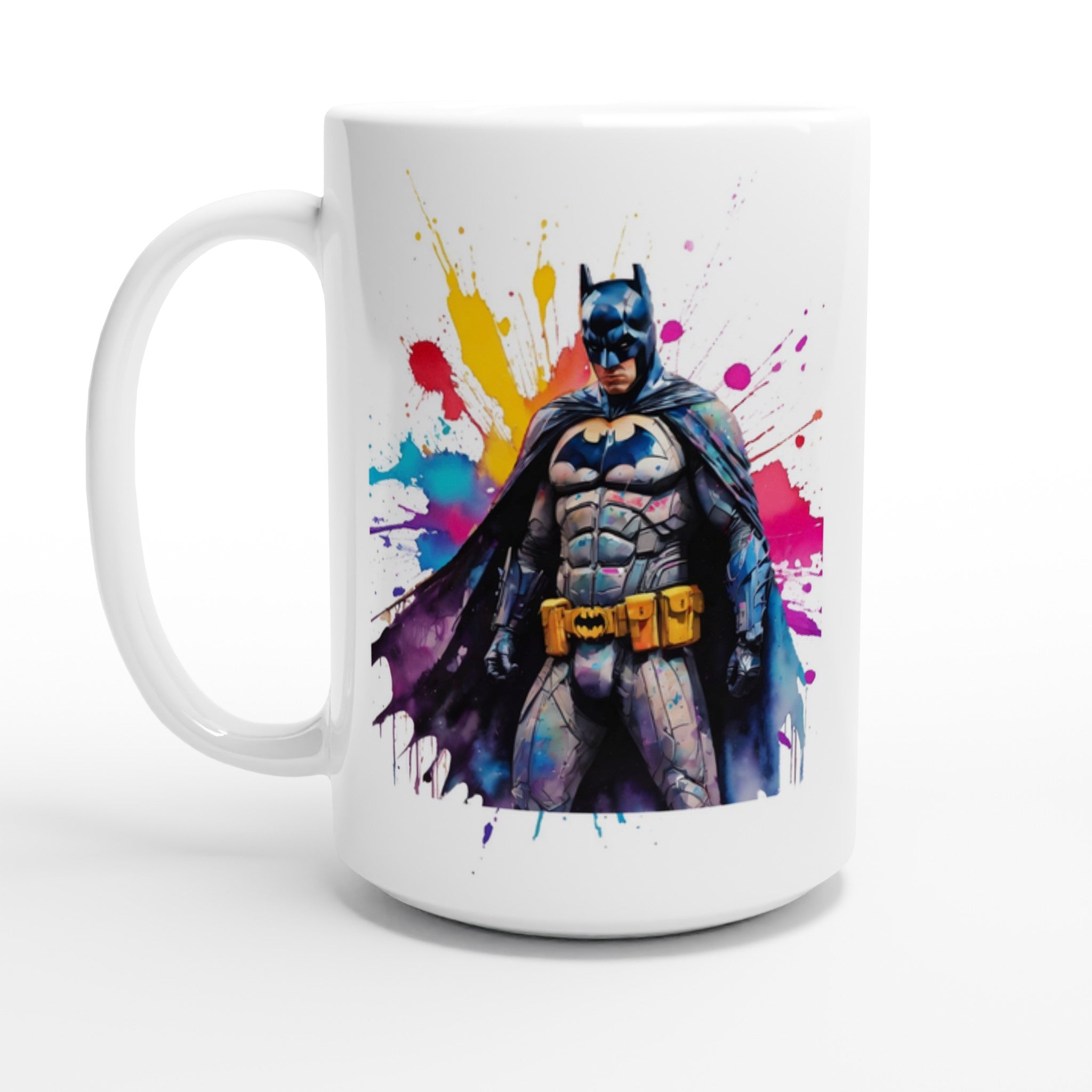 Batman watercolour 15oz Mug - iCandy gFX Studios Inc.