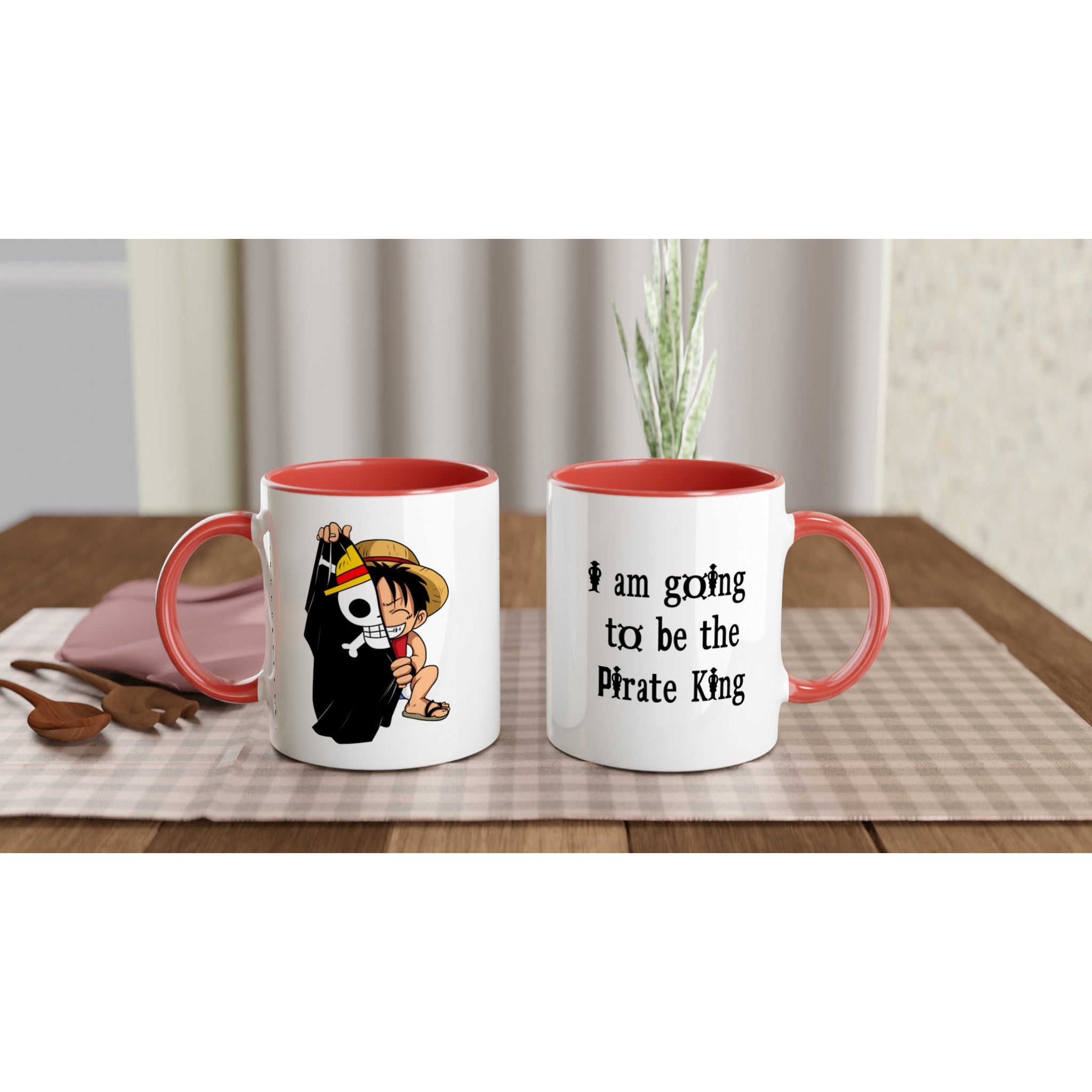 One piece Monkey & Flag 11oz - iCandy gFX Studios